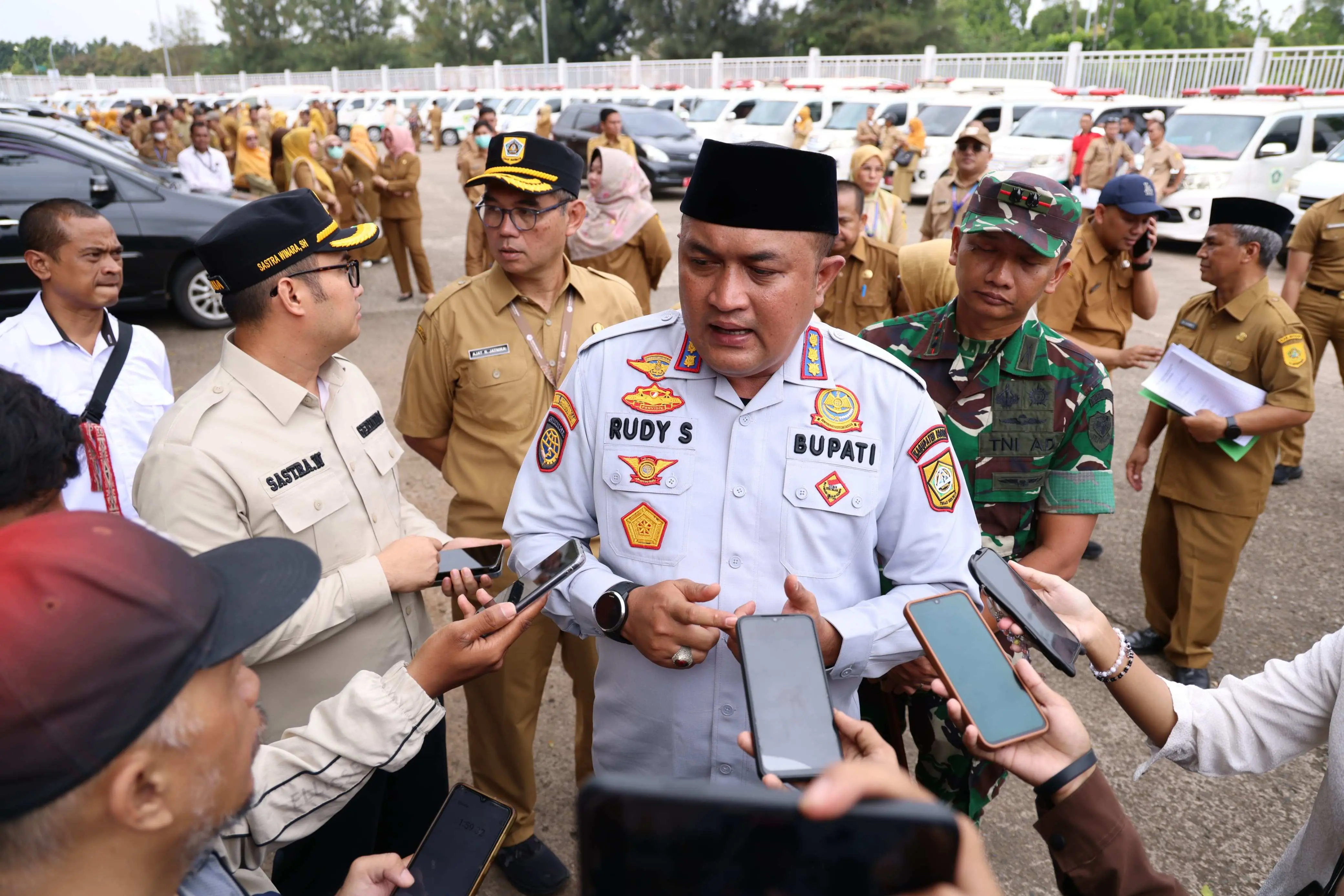 Jelang Lebaran Bupati Rudy Susmanto Siagakan Pengamanan Ekstra
