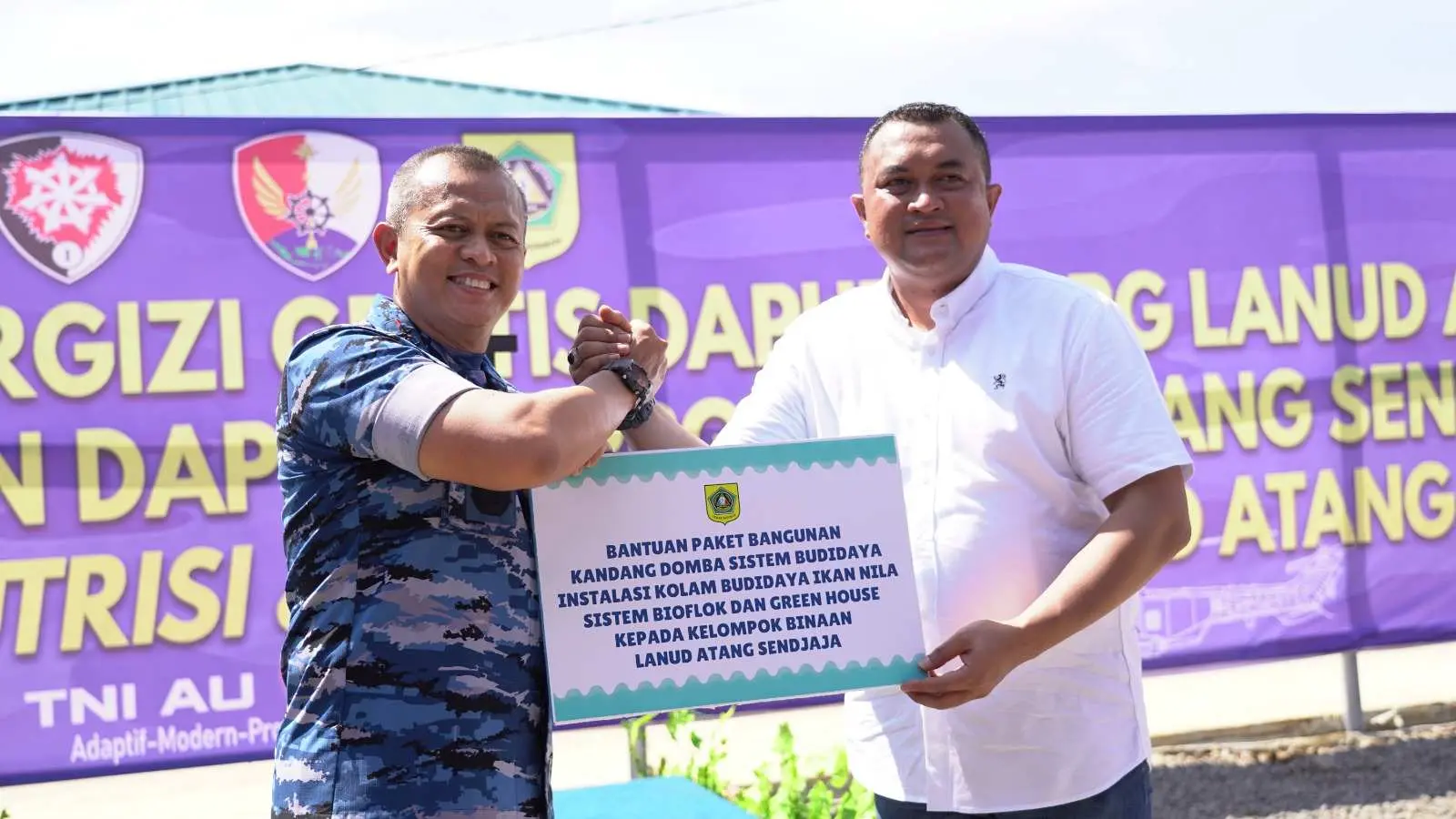 Dapur Makan Gizi Gratis Kabupaten Bogor Resmi Beroperasi di Atang Sendjaja