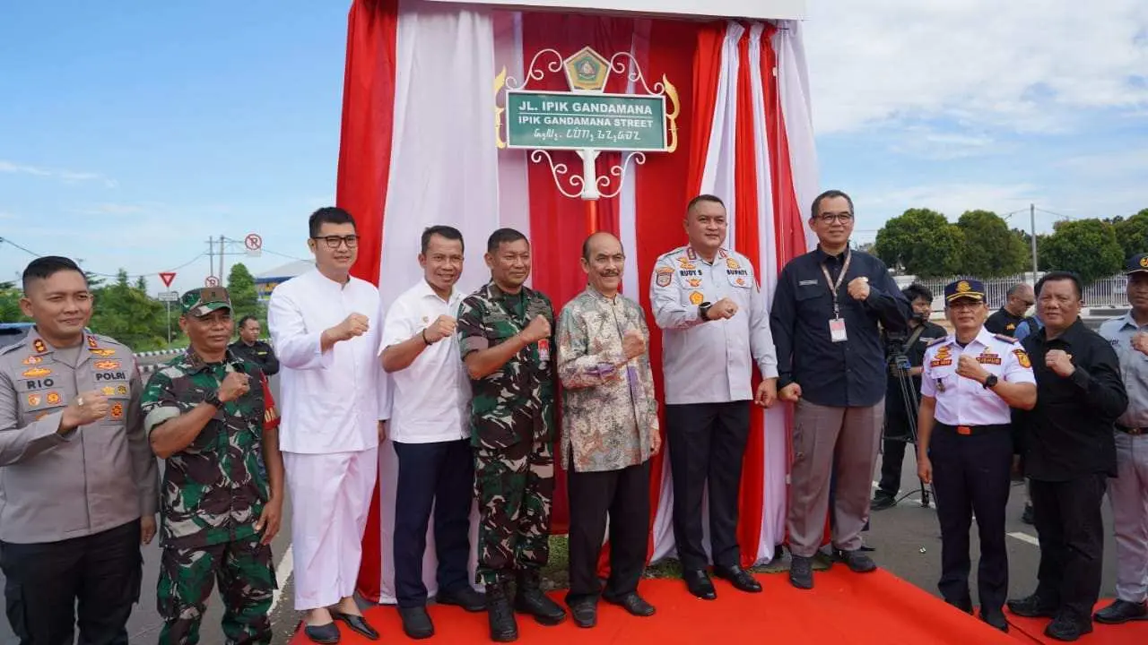 Bupati Bogor Resmi Ubah Nama Jalan di Area Stadion Pakansari