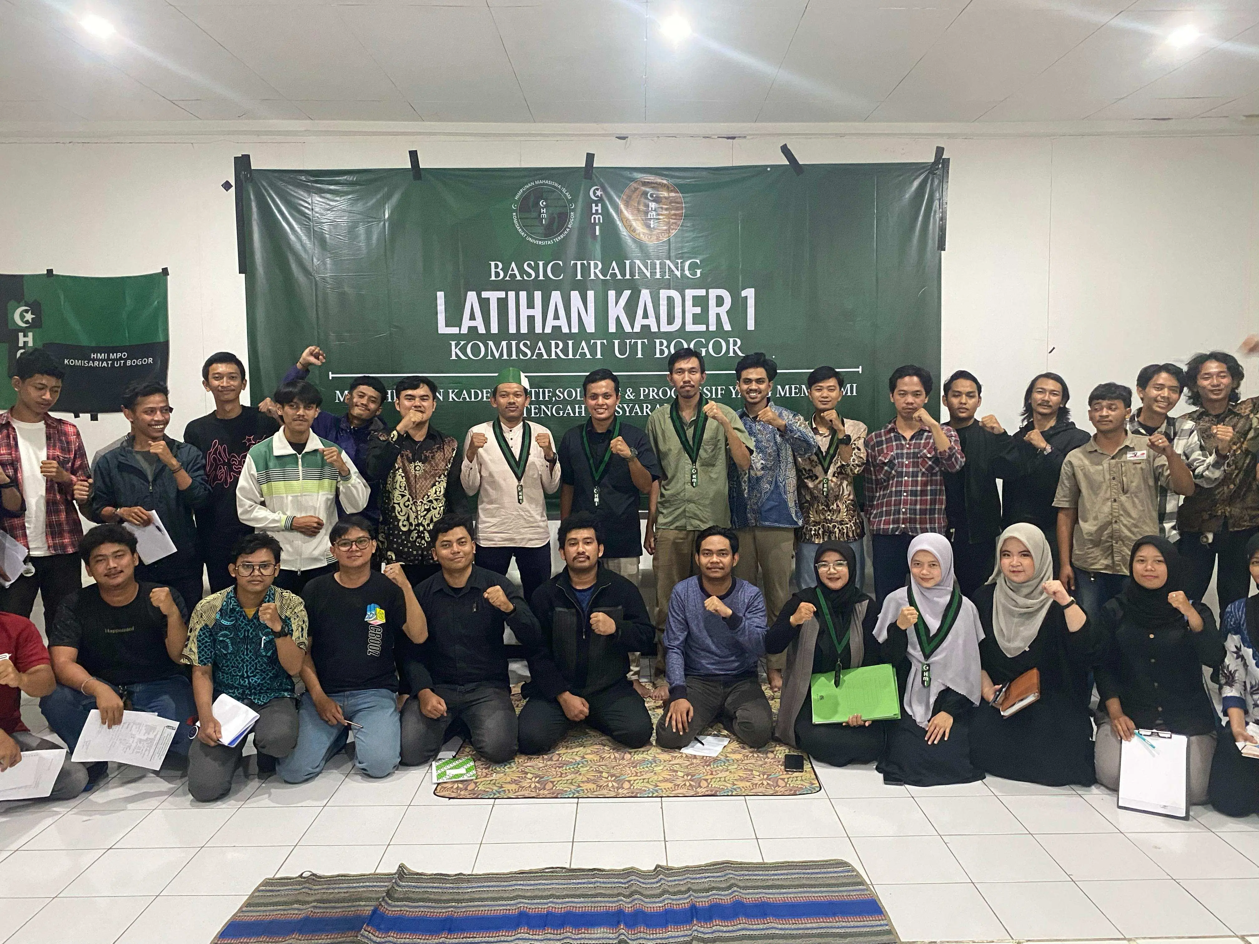 Cetak Kader Progresif dan Berdaya Saing, HMI MPO Komisariat UT Bogor Gelar LK I