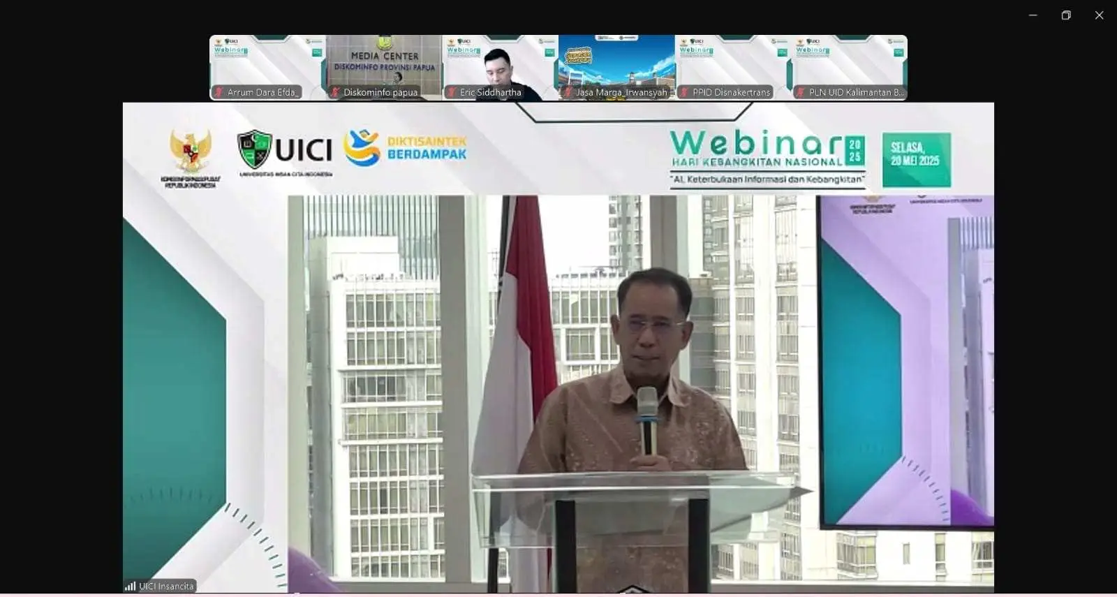 UICI dan KIP Bahas Peran AI dalam Keterbukaan Informasi di Era Digital