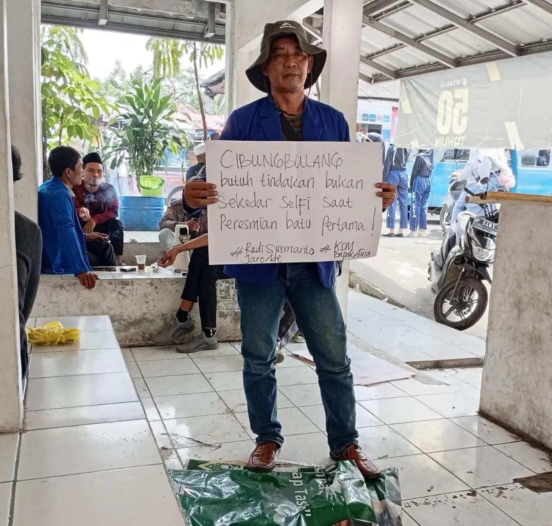 PEringati 100 Hari Kerja Bupati Bogor, Aksi Mahasiswa dan Warga Cibungbulang Gagal Digelar