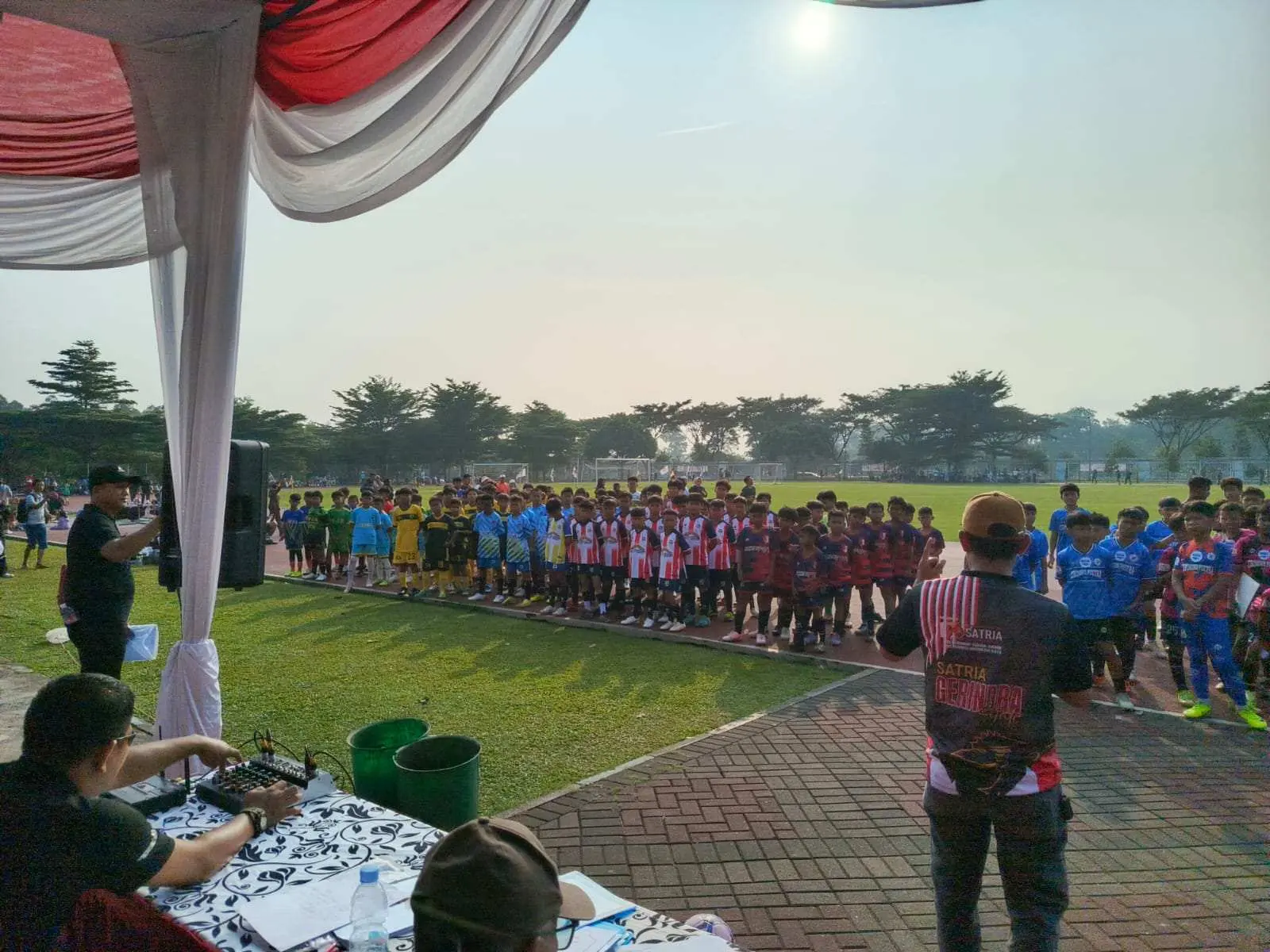80 SSB Ikut Meriahkan HUT Satria Gerindra di Festival Sepakbola Piala Bupati Bogor