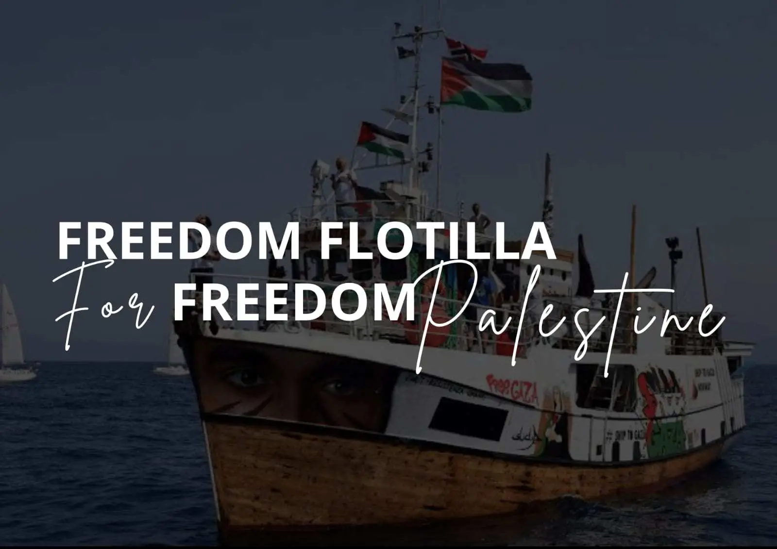 Freedom Flotilla for Freedom Palestine