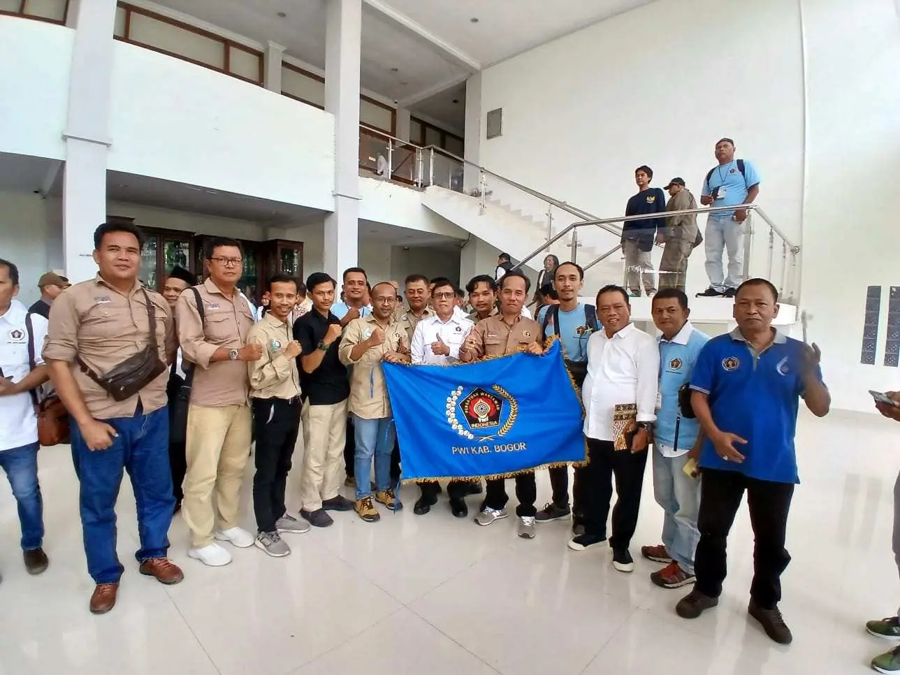 Usai Dikuhkan, PWI Kabupaten Bogor Siap Gelar Konferensi
