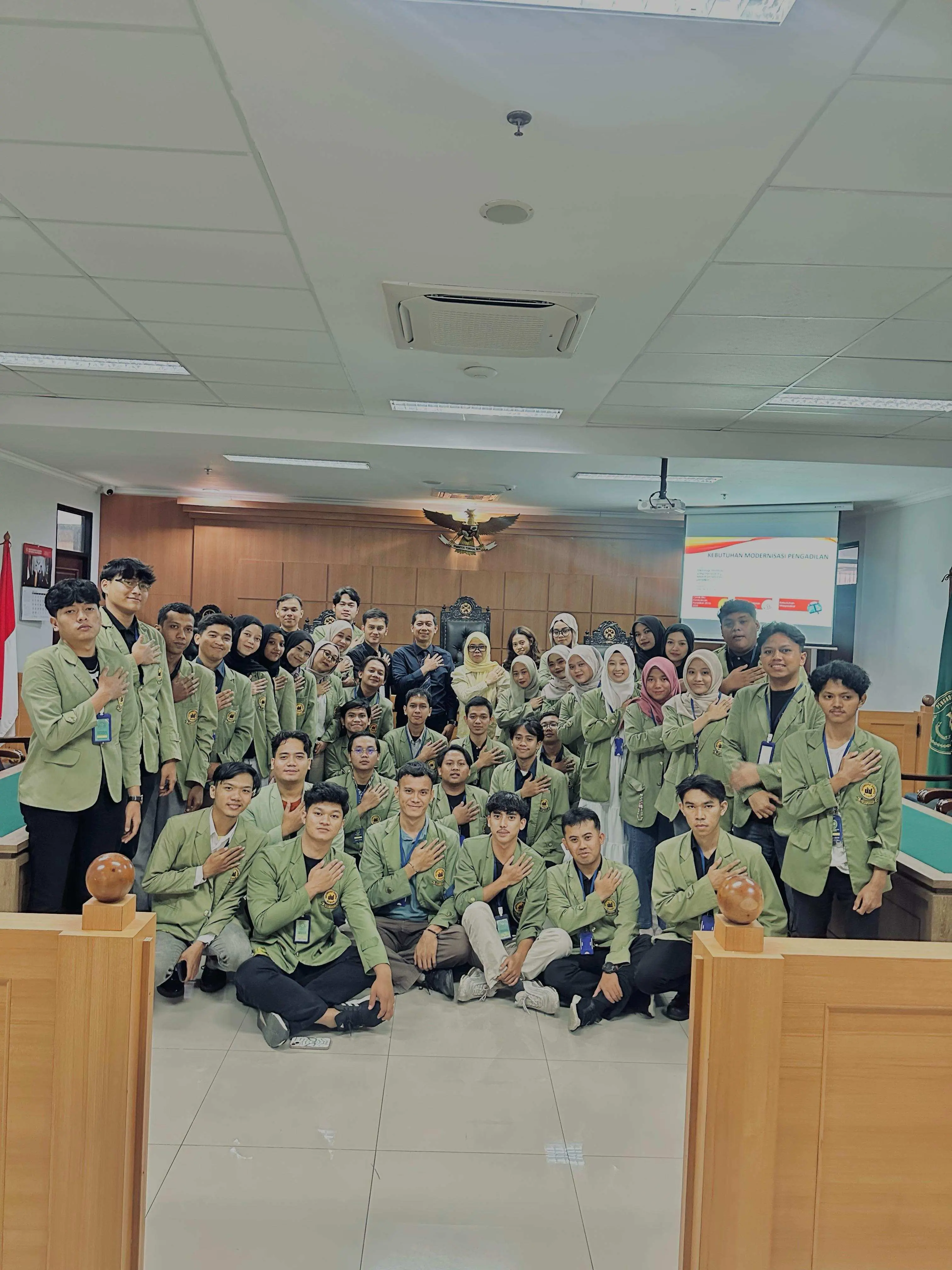 Mahasiswa FH Unida Gelar Kunjungan ke PTUN Jakarta, Bahas Digitalisasi Peradilan Lewat Sistem e-Court