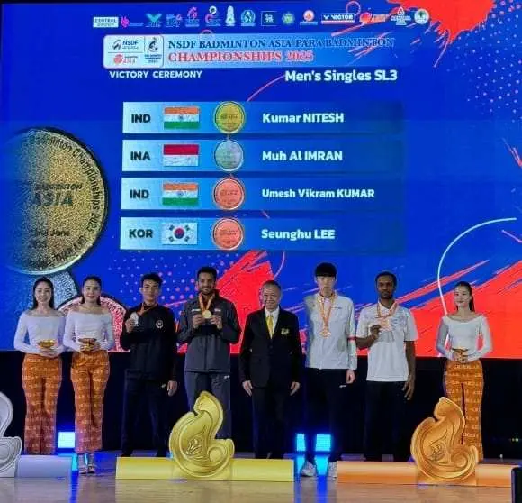 Muhammad Al Imran Tempati Posisi Runner Up NSDF Para Badminton Championship 2025