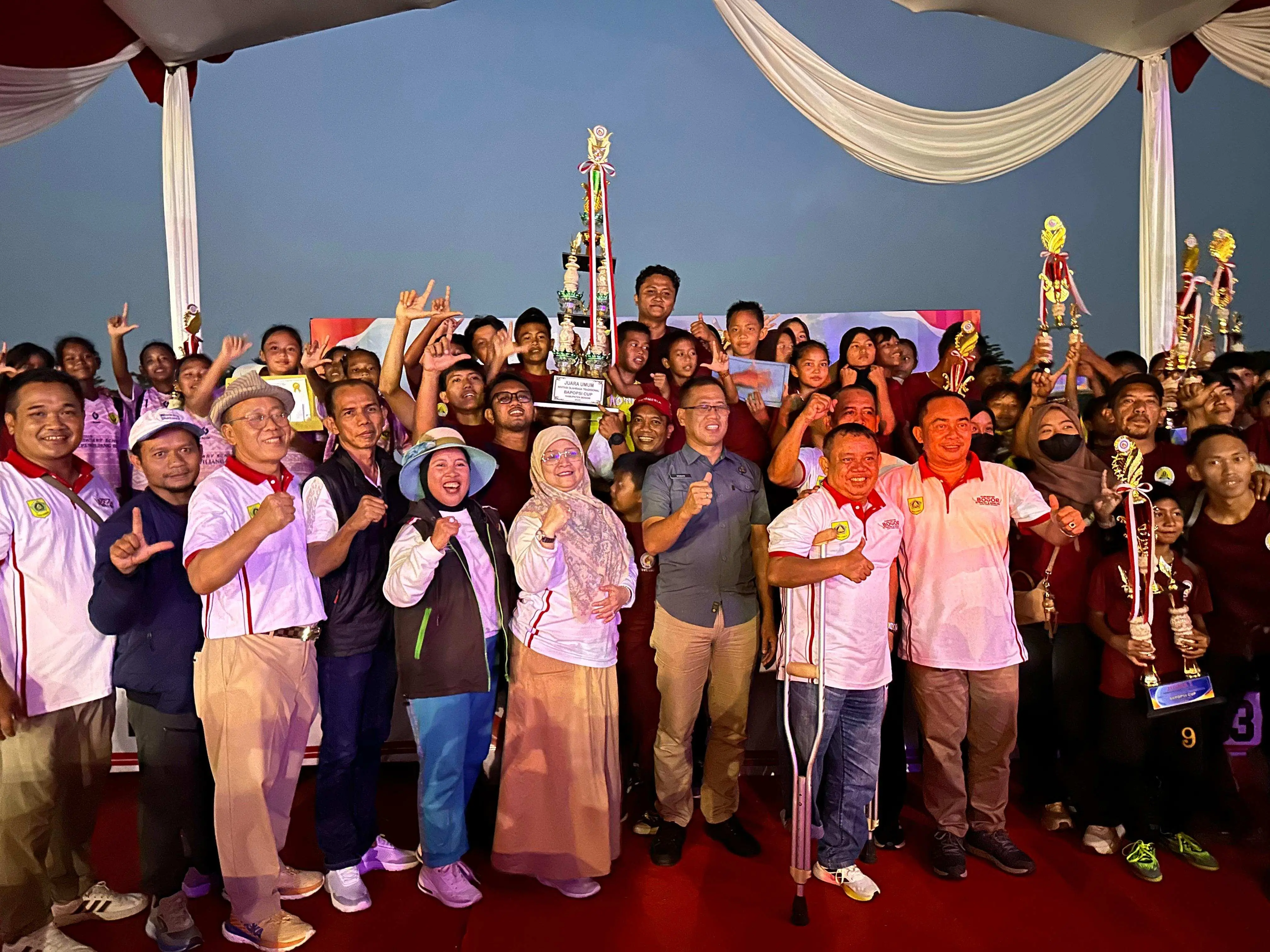 Juara Invitasi Ortrad Kabupaten Bogor 2025 Diraih Kontingen Leuwiliang