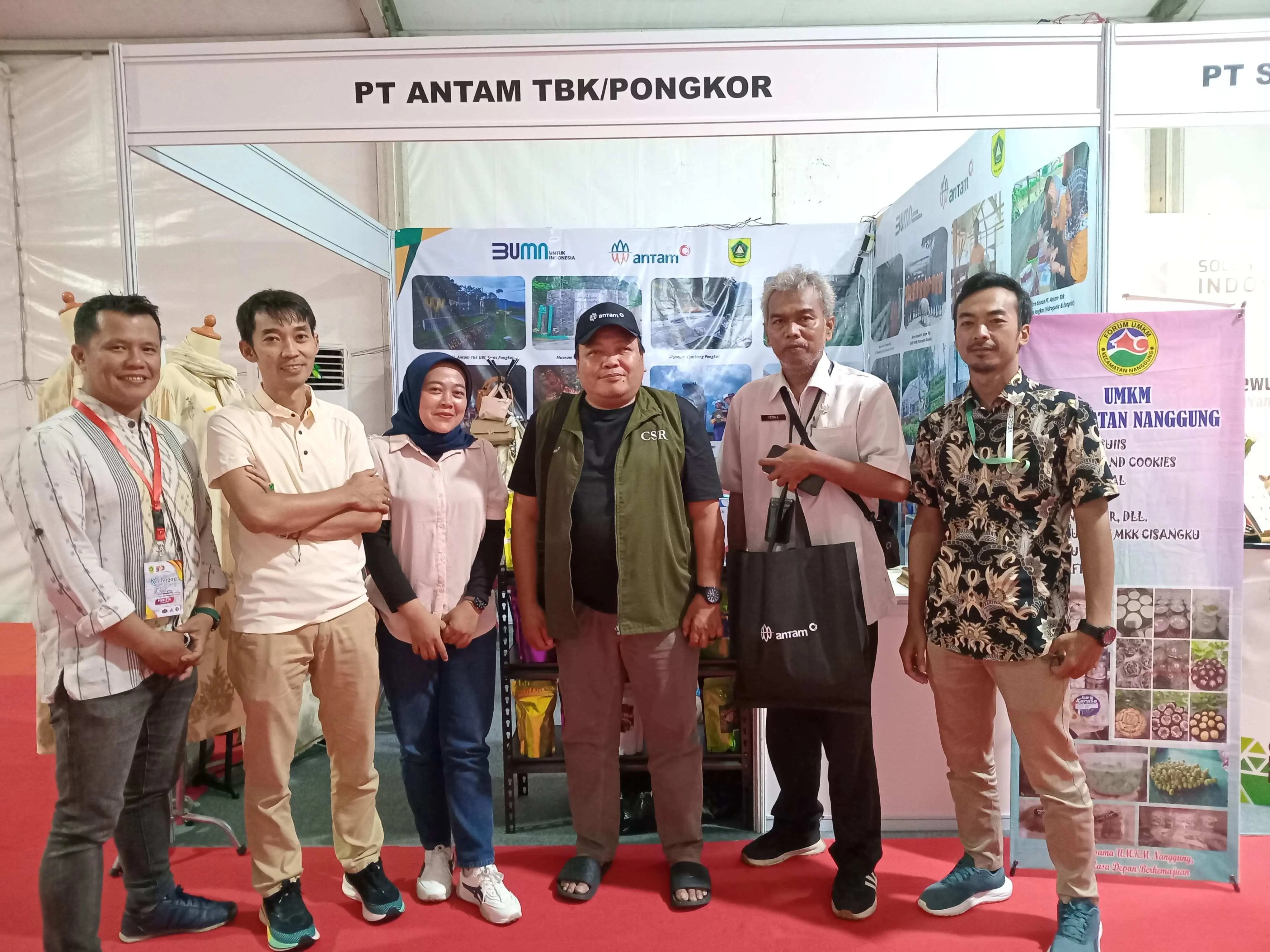 Ikut Meriahkan Kabogorfest 2025, PT Antam Tampilkan Kreatifitas Mitra Binaan Perusahaan