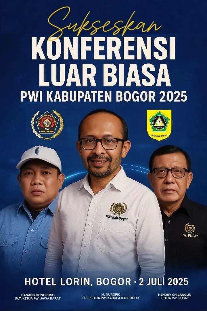 KLB PWI Kabupaten Bogor Siap Digelar di Sentul, Panitia Pastikan Semua Siap