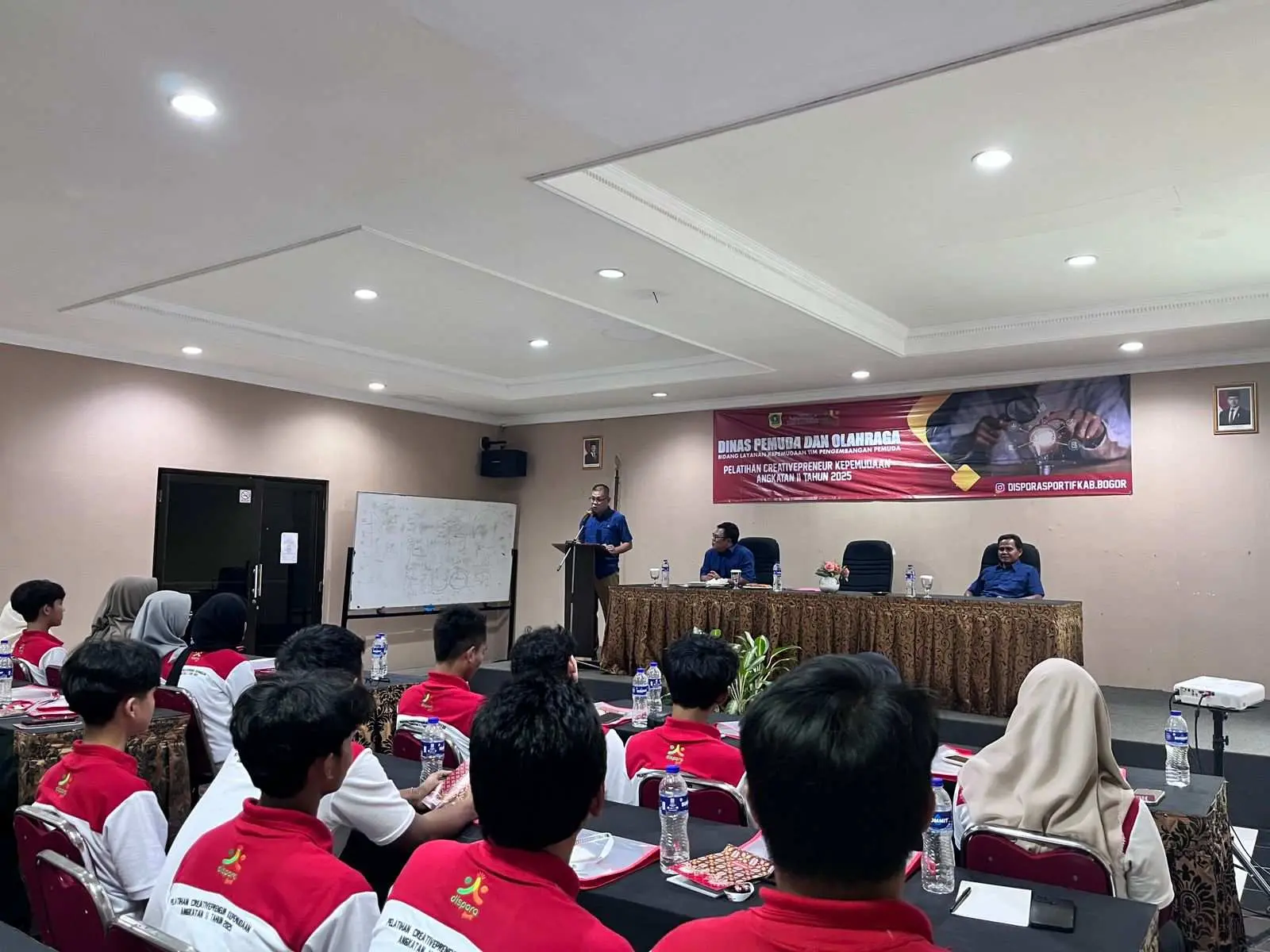 180 Pemuda di Kabupaten Bogor Dilatih Kembangkan Ekonomi Kreatif oleh Dispora