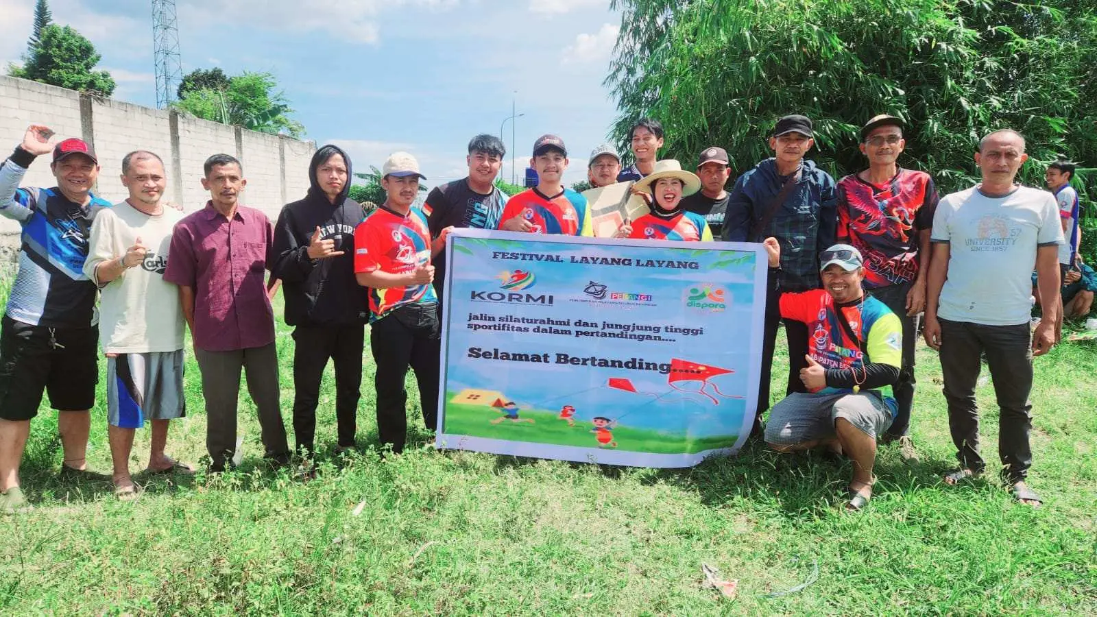 Inorga Pelangi Sukses Gelar Festival Layang Layang di Ciawi