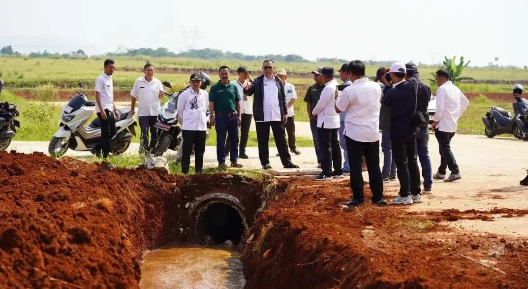 Pemkab Bogor Benahi Salurun Kali Rengas Parung Cegah Musibah Banjir Terulang
