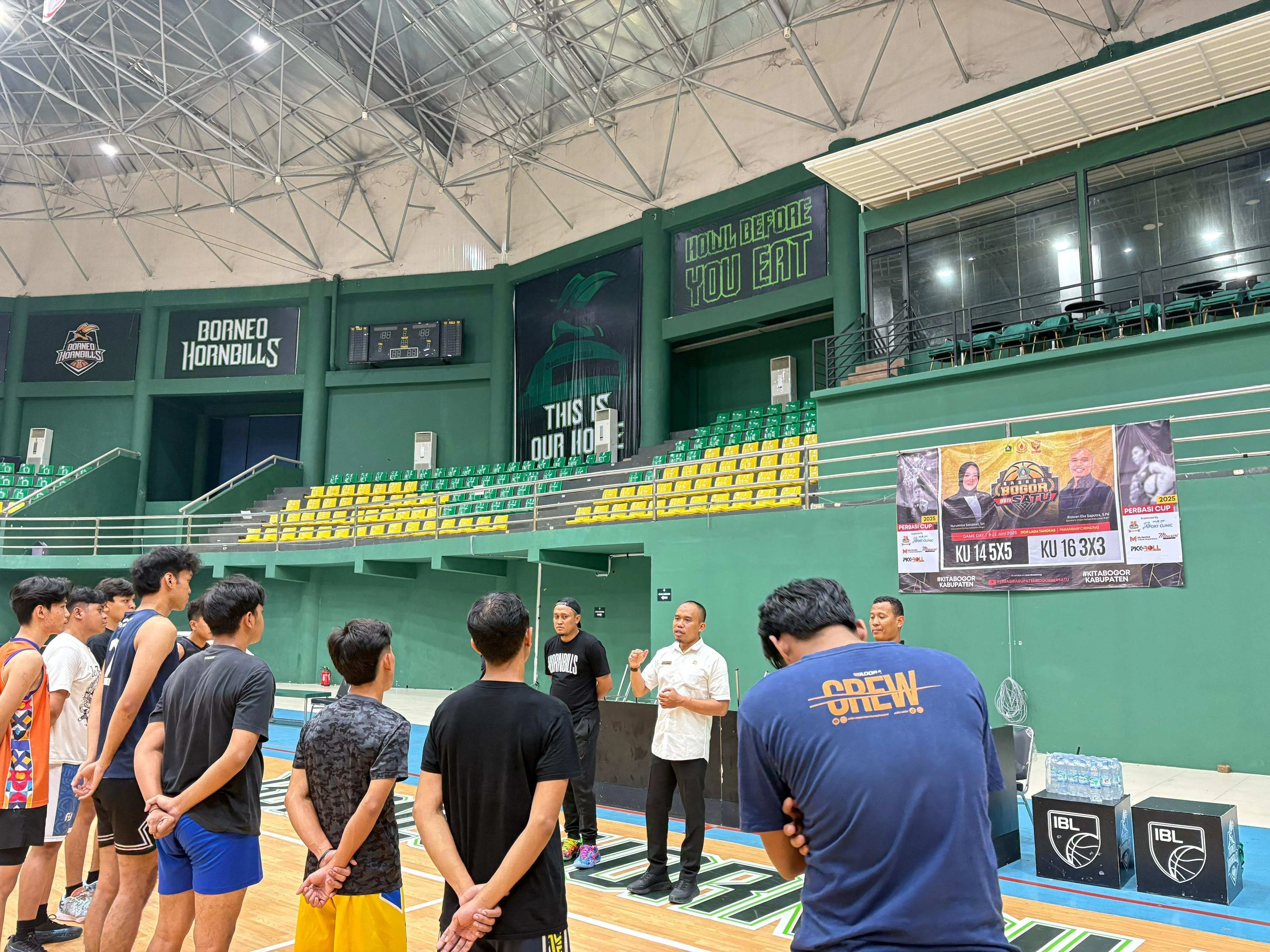 Atlet Basket Wilayah Bogor Barat Ikuti Coaching Clinic dan Showcase Atlet Perbasi