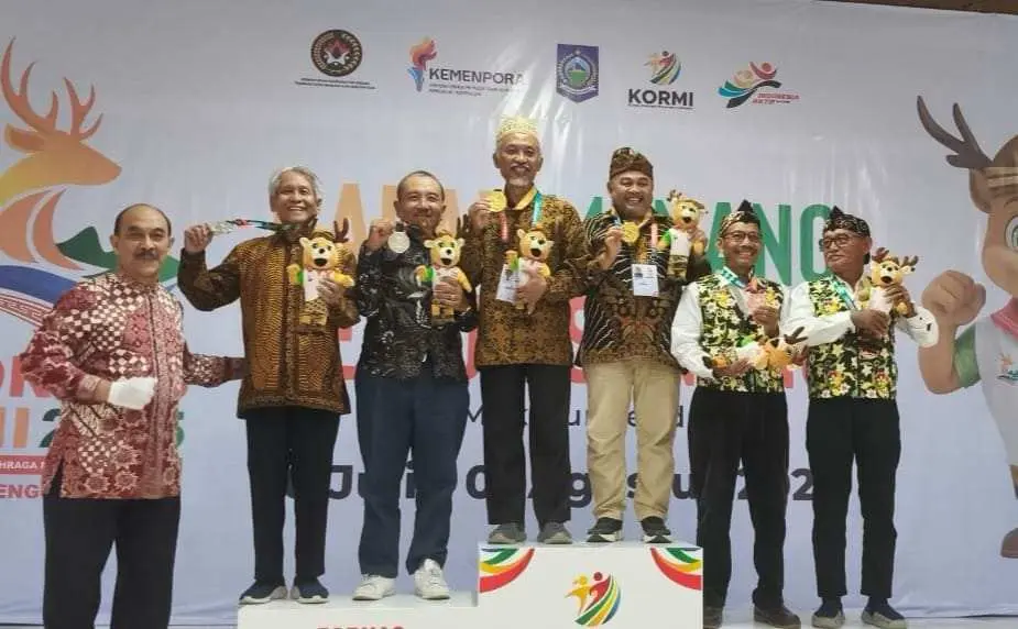 KORMI Kota Bogor Sumbang Medali ke Kontingen Jabar di FORNAS 2025