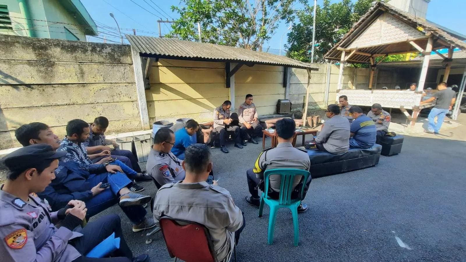 Polsek Cigudeg Kawal Kamtibmas, Kompol Uba Subroto Instruksikan Patroli Ketat