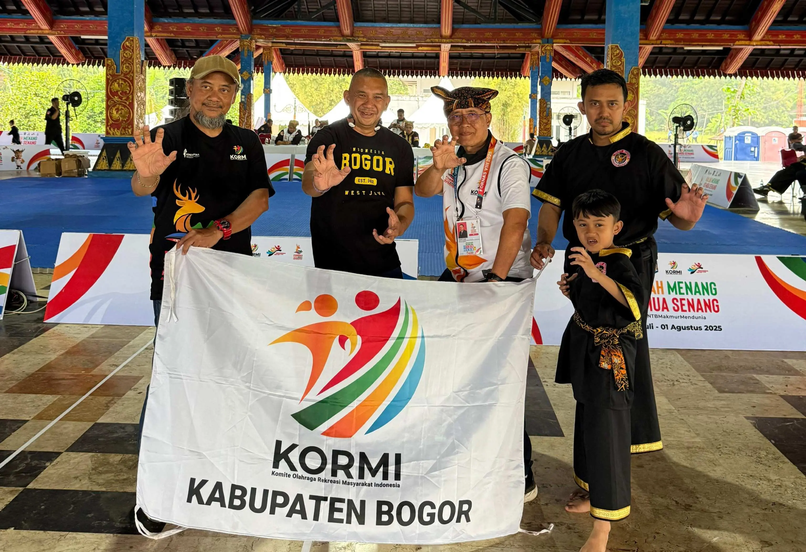 Akew Terjun Langsung ke Arena FORNAS NTB Support Inorga KORMI Kabupaten Bogor 
