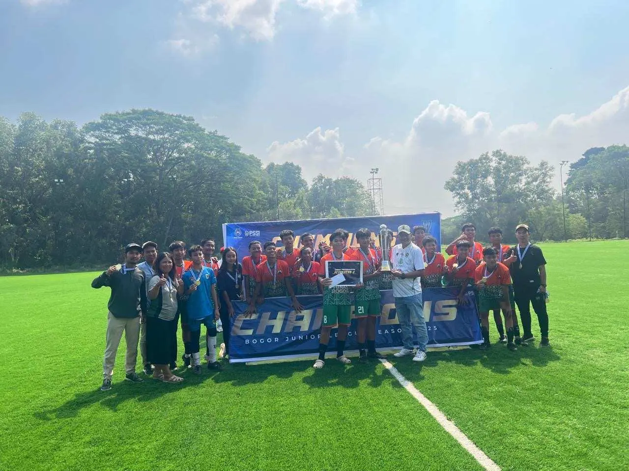 Tunas Bogor Kampiun BJL 2025 Usai Tumbangkan Mprivate Soccer