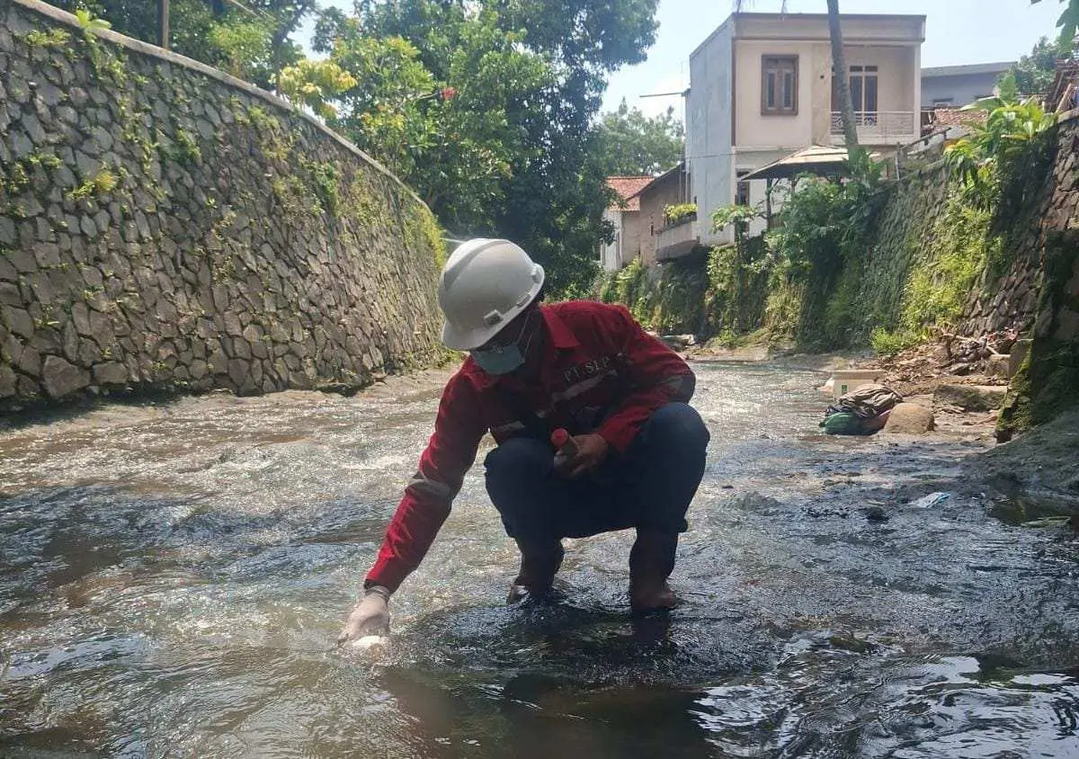 PTPN IV Cikasungka Lakukan Uji Lab Limbah, Pencemaran Sungai Masih Aman