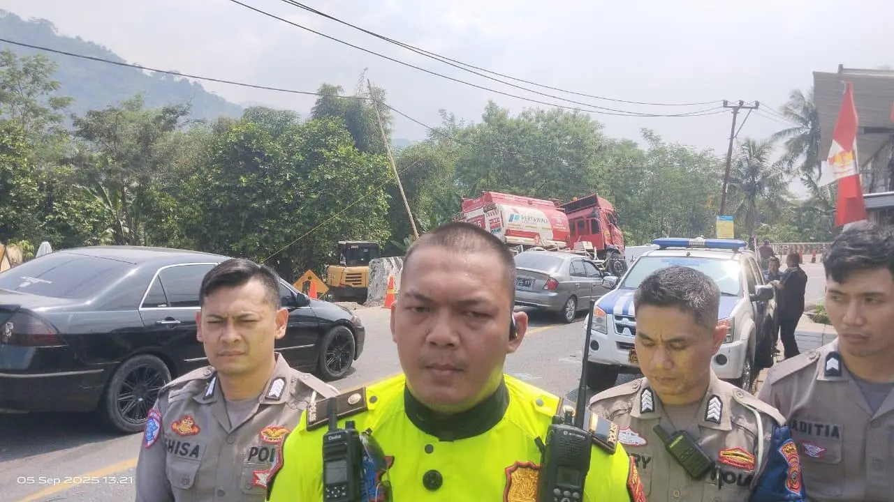 Kecelakaan Beruntun Di Jalur Cilame, Kanit Gakkum Polres Bogor Sebut Enam Orang Jadi Korban Luka