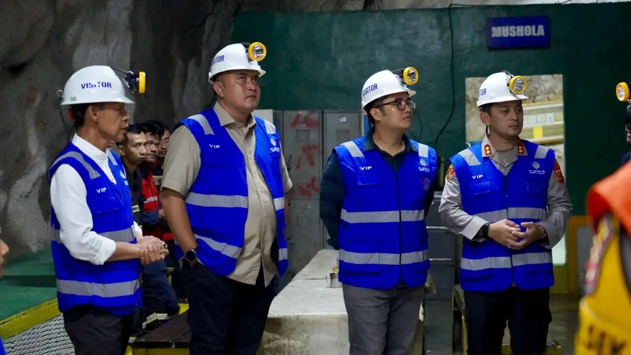 Kunjungi PT Antam Pongkor, Rudy Susmanto Ajak Lestarikan Dan Jaga Potensi Alam 