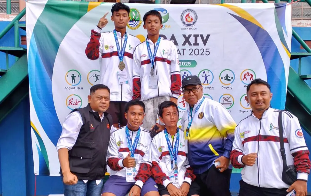 Kabupaten Bogor Raih Emas Tenis Beregu Putra di Ajang Popda Jabar 2025
