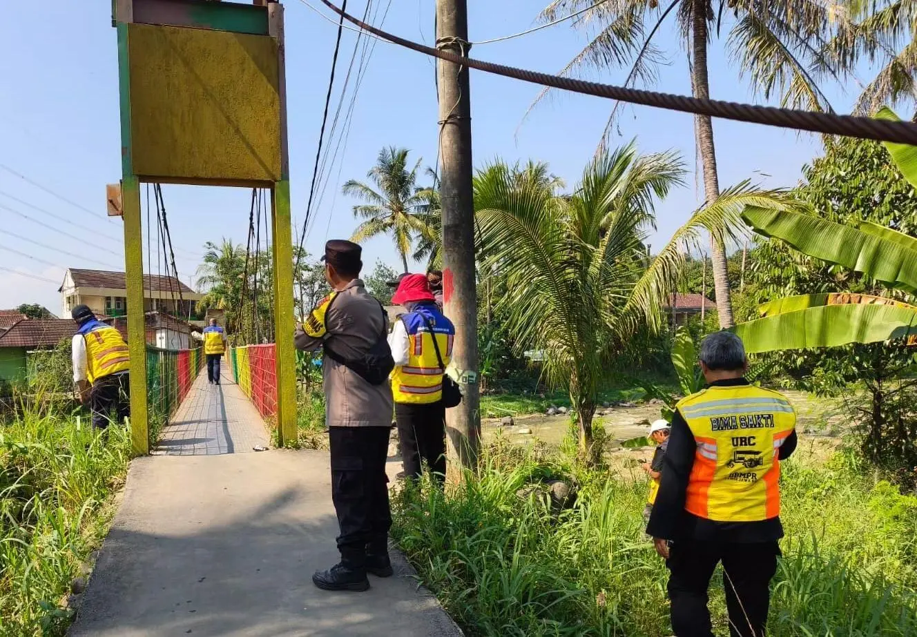 Meski Sudah Disurvei Kementerian PU, Jembatan Penghunbung Kecamatan Nanggung-Leuwisadeng Tak Kunjung Diperbaiki