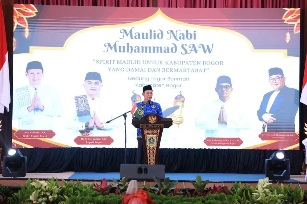 Wabup Bogor Ajak ASN Kabupaten Bogor Teladani Sifat Nabi Muhammad di Momentum Maulid
