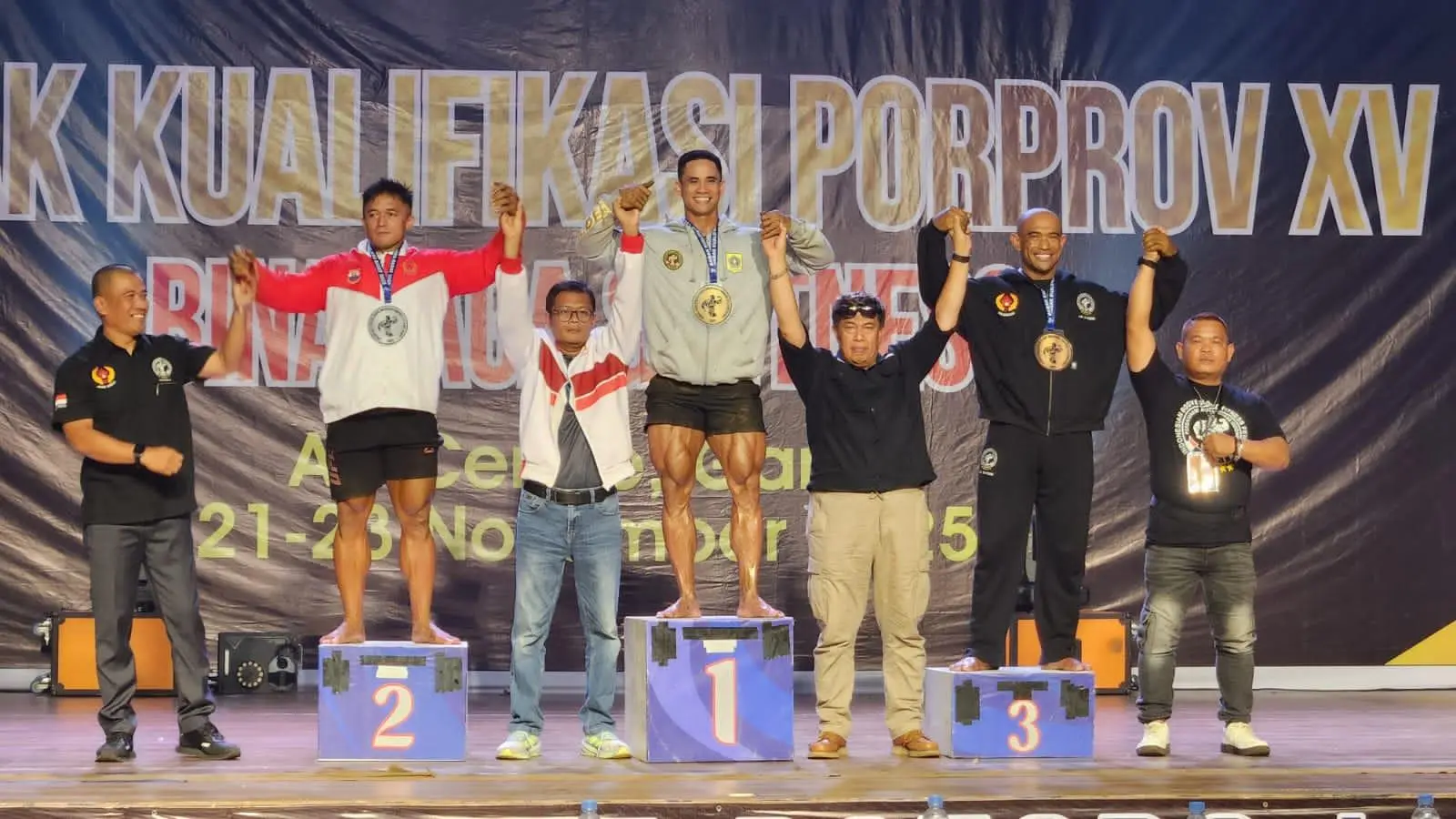 Tim Binaraga Kabupaten Bogor Sukses Bawa Pulang 4 Medali dari BK Porprov Jabar 2025
