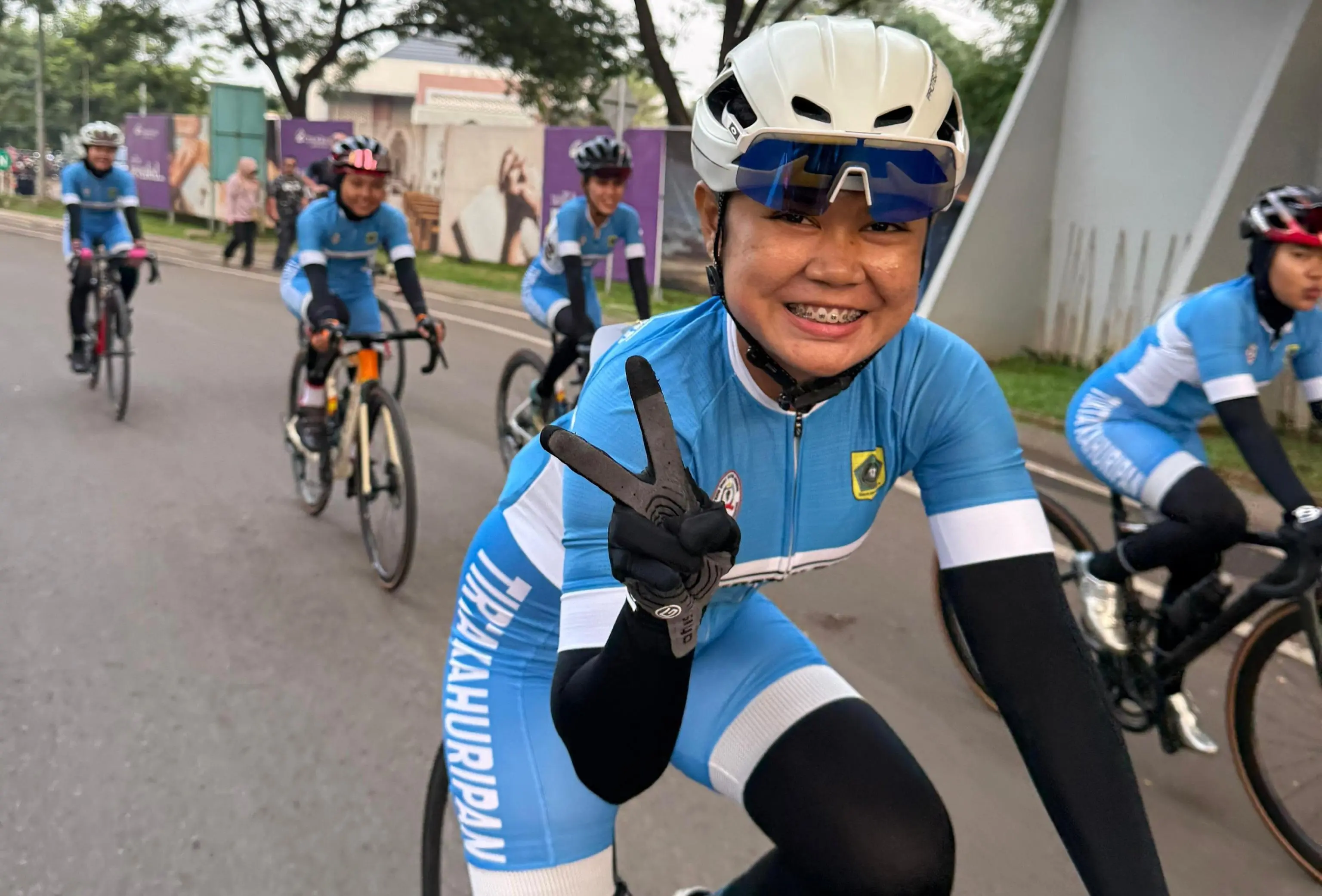 Raisya Rider Muda Potensial Binaan ISSI Kabupaten Bogor