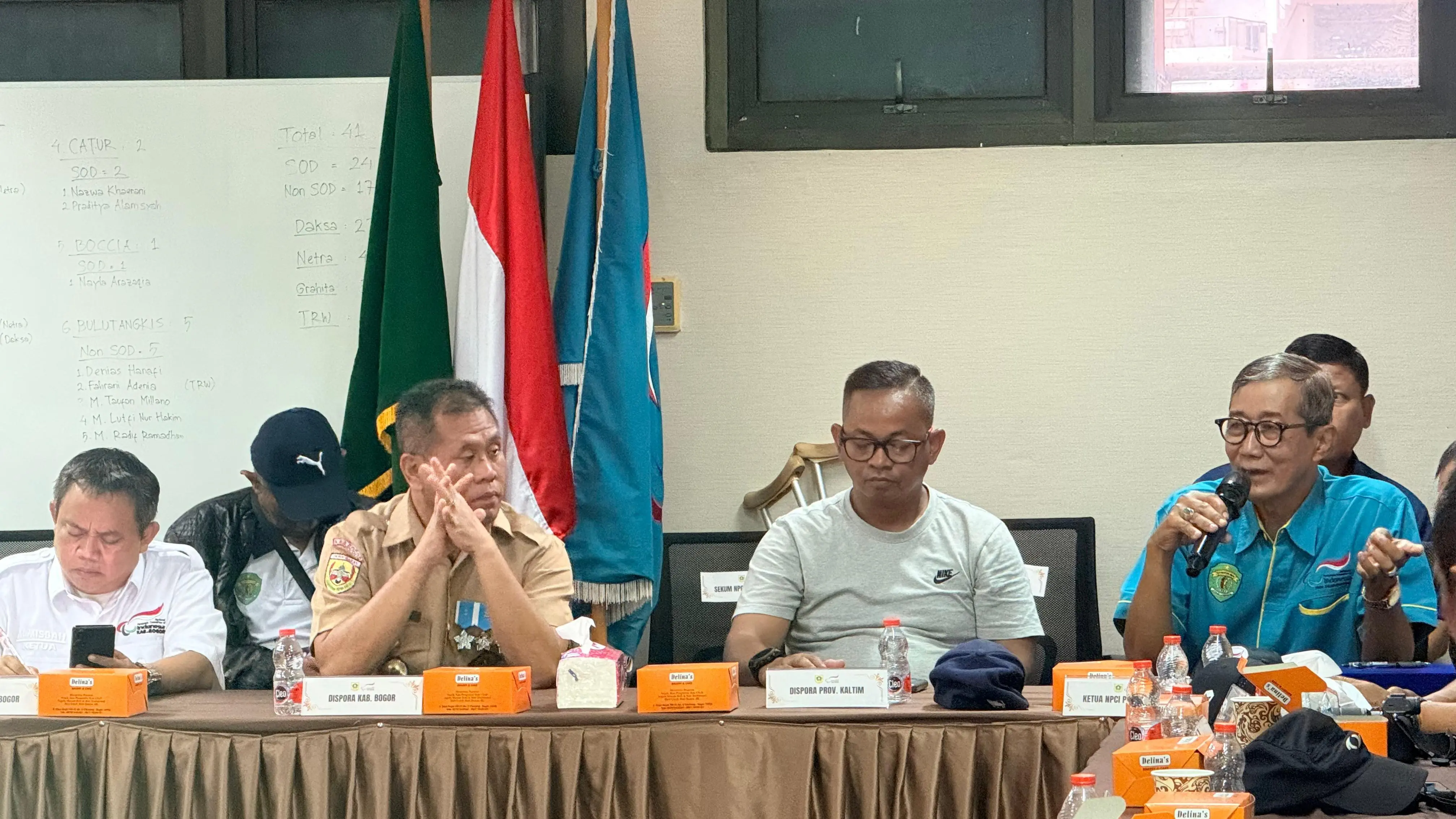 NPCI Kabupaten Bogor Terima Studi Tiru 9 Pengcab NPCI Kaltim 