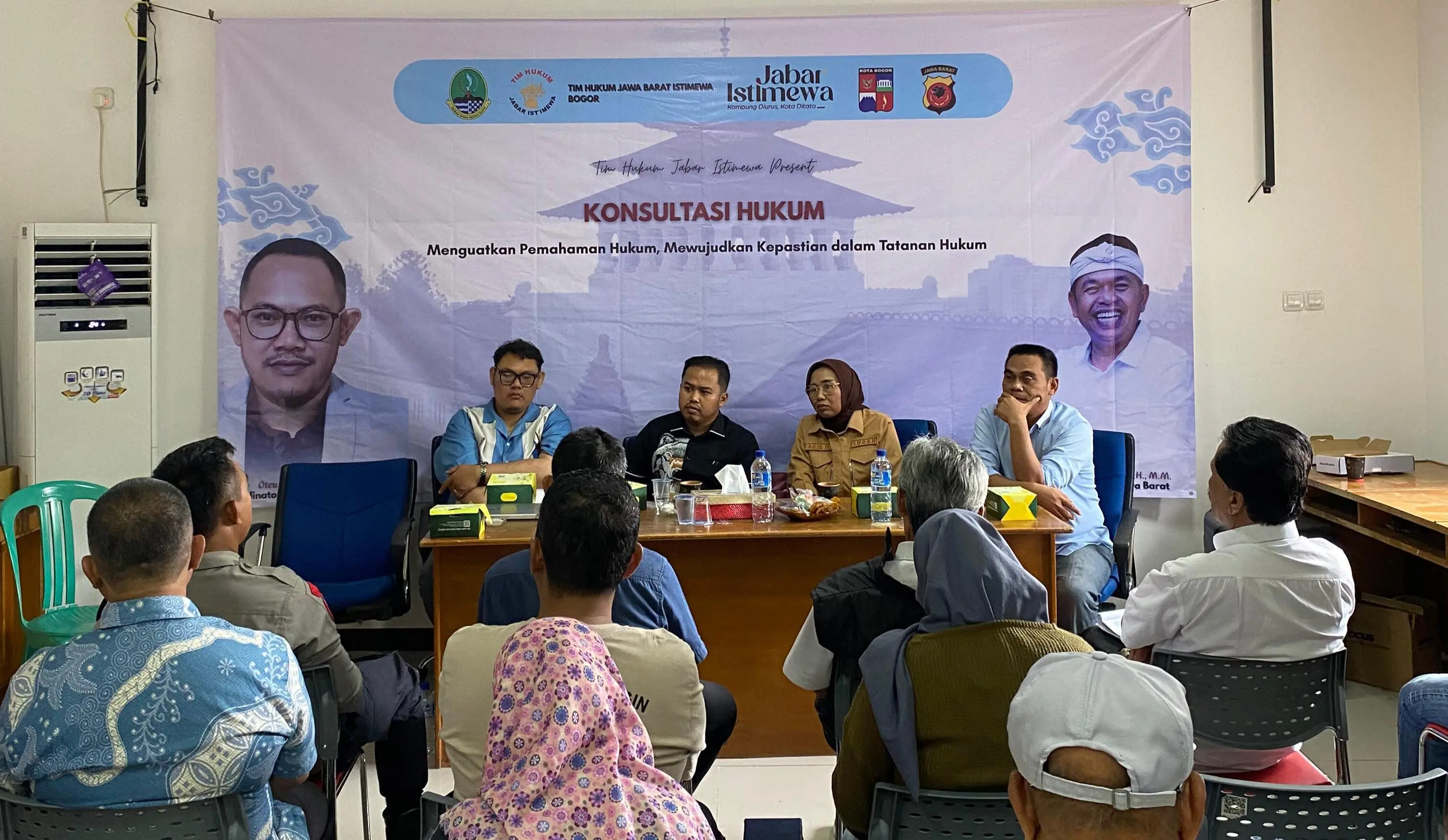Warga Kedung Waringin dapat Konsultasi Hukum Gratis dari Tim Hukum Jabar Istimewa