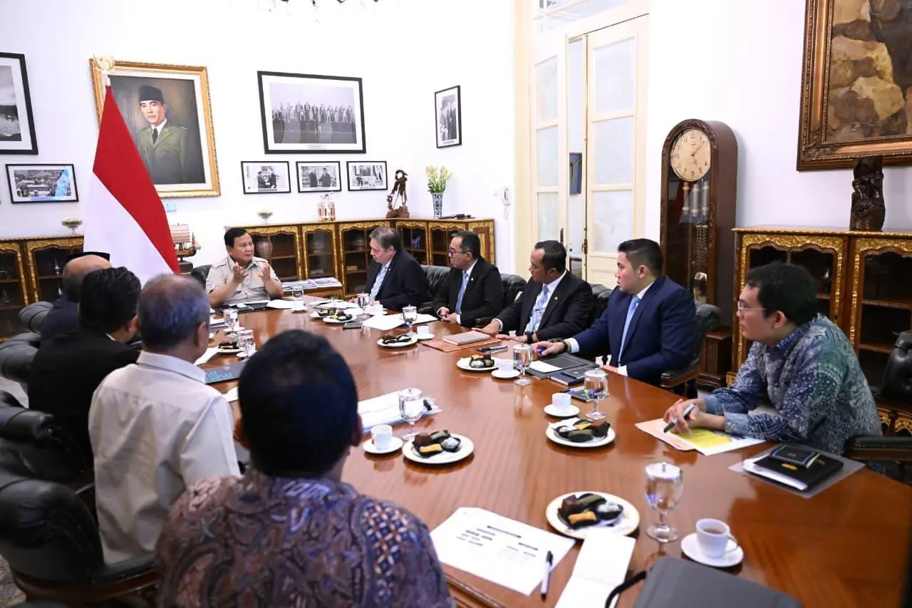 Prabowo Panggil Sejumlah Kementrian ke Istana Merdeka Bahas Pengelolaan Minerba