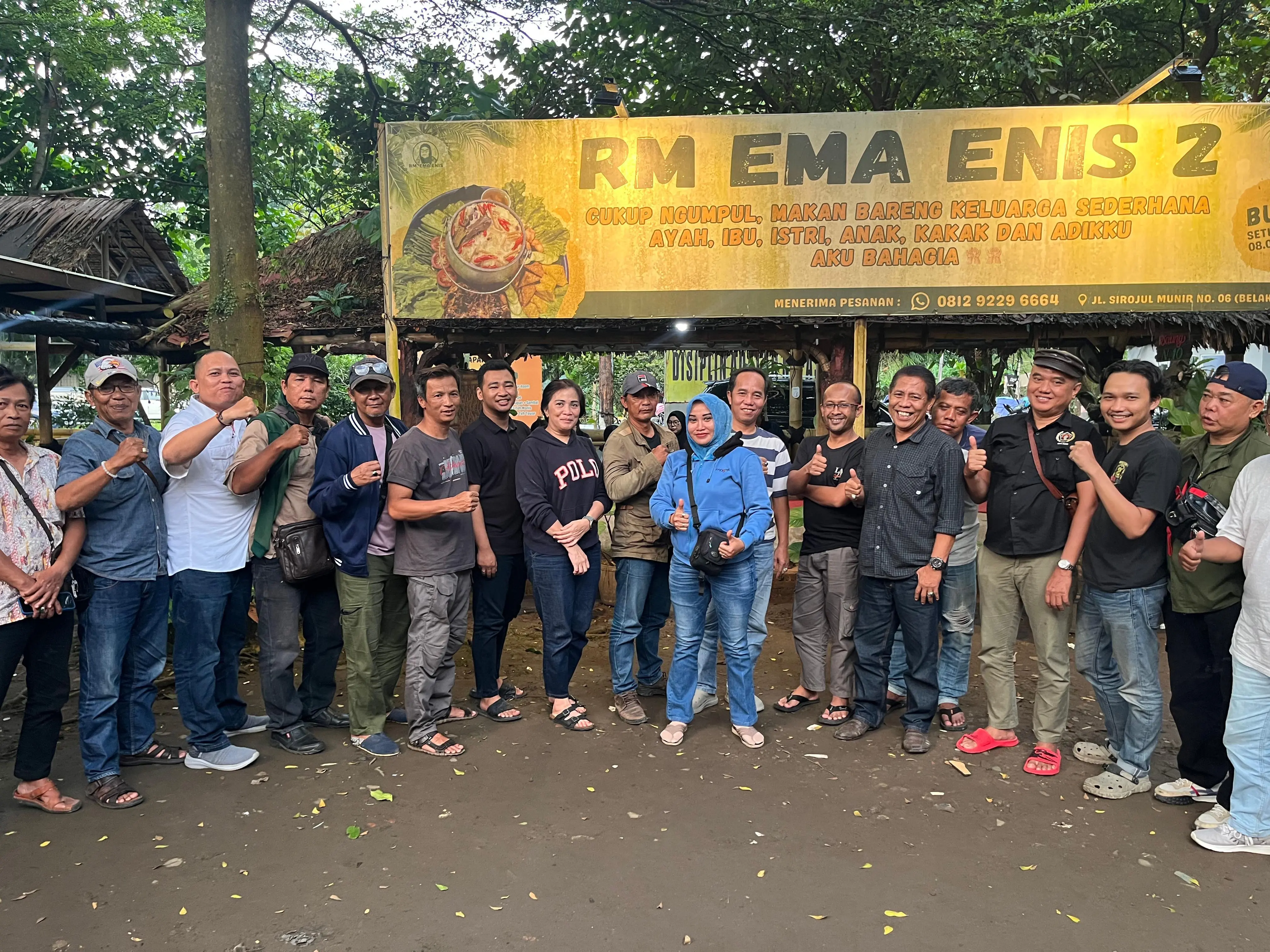 Perkuat Ukhuwah Jelang Ramadhan, BMSN Gelar Cucurak dan Diskusi Strategis di Cibinong