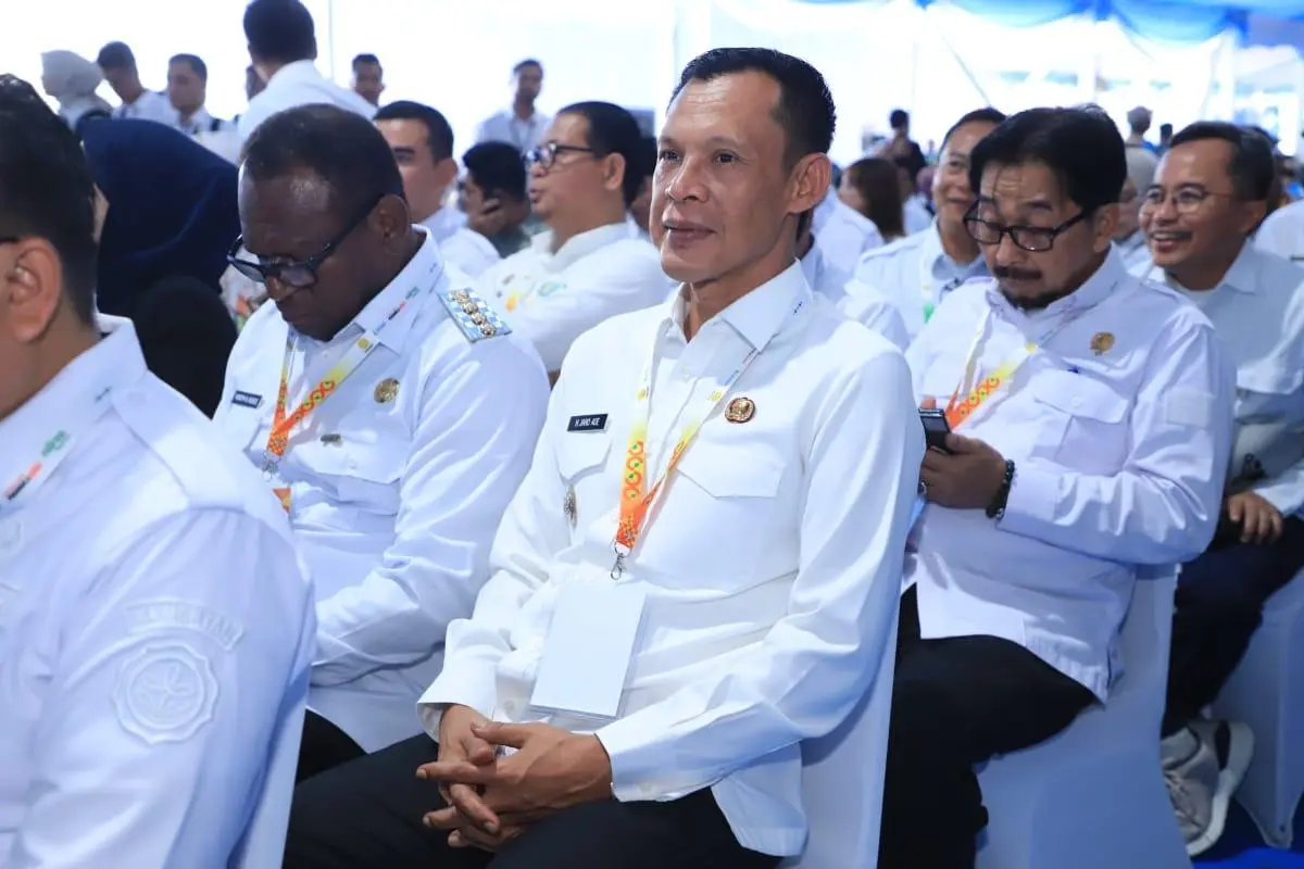 Wabup Jaro Ade Hadiri Panen Raya dan Swasembada Pangan Nasional di Karawang