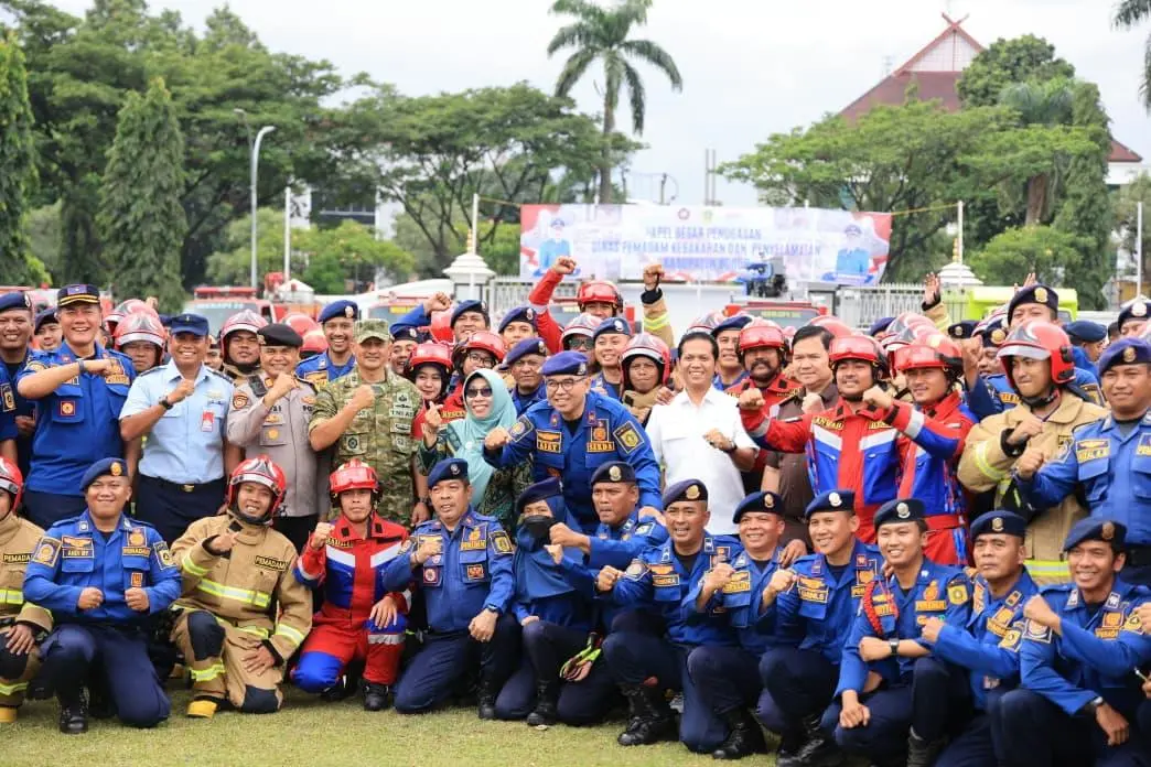 Rudy Susmanto Apresiasi Kinerja Pemadam Kebakaran Kabupaten Bogor