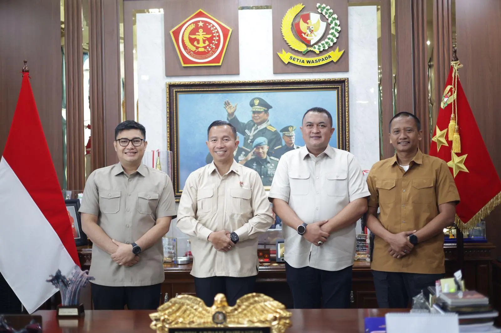Bupati Bogor Perkuat Sinergi dengan Paspampres RI