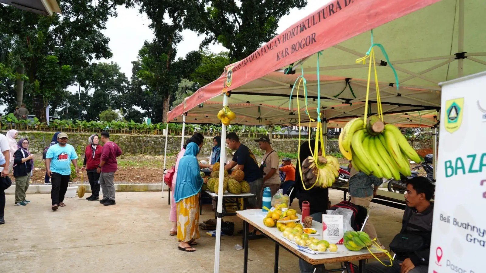 Bupati Bogor Mulai Operasikan Pasar Petani Garuda, Dorong Penguatan Ekonomi Kerakyatan