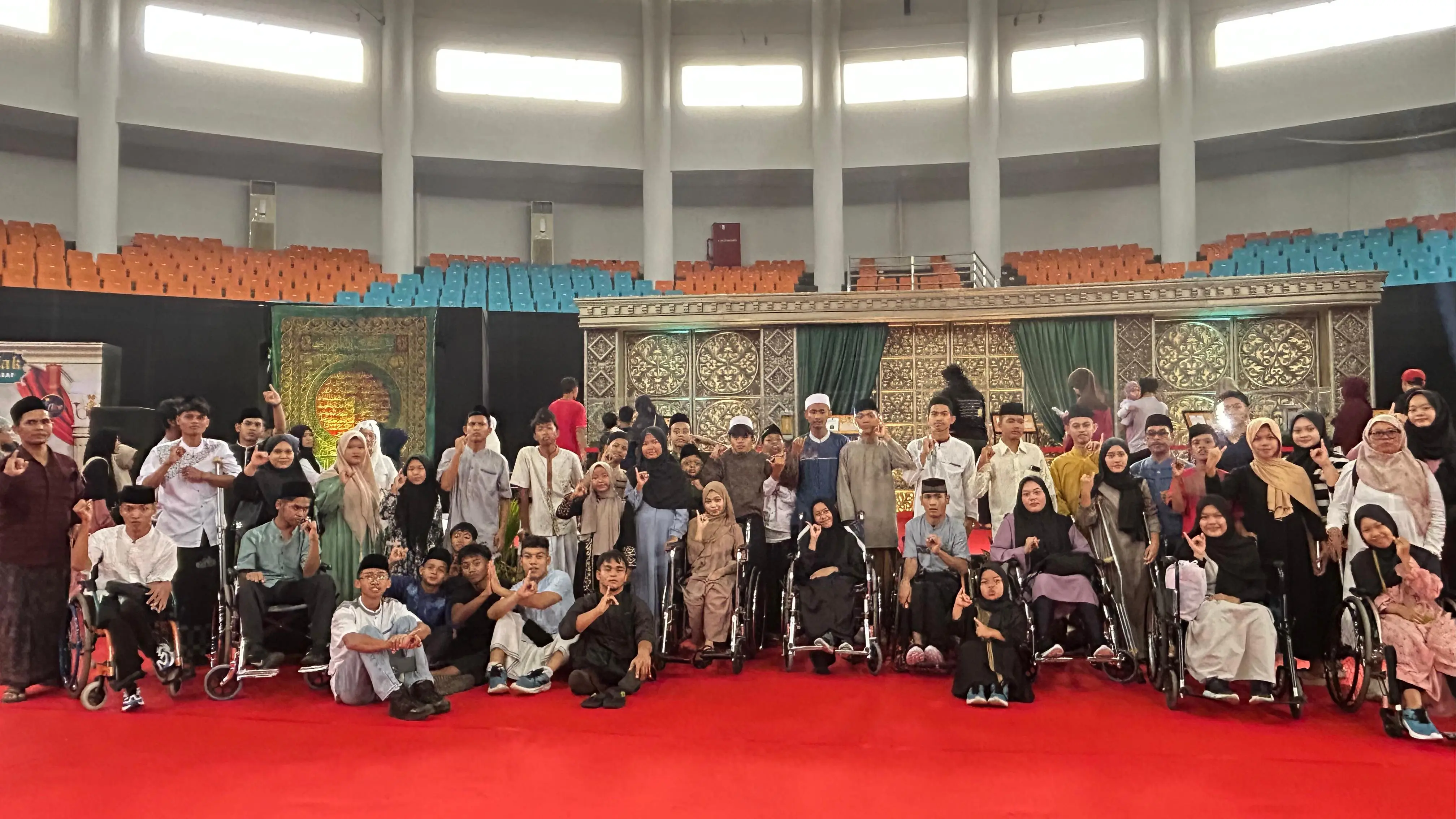 Atlet SOD NPCI Ikut Meriahkan Pameran Artefak Peninggalan Nabi Muhammad di Pakansari