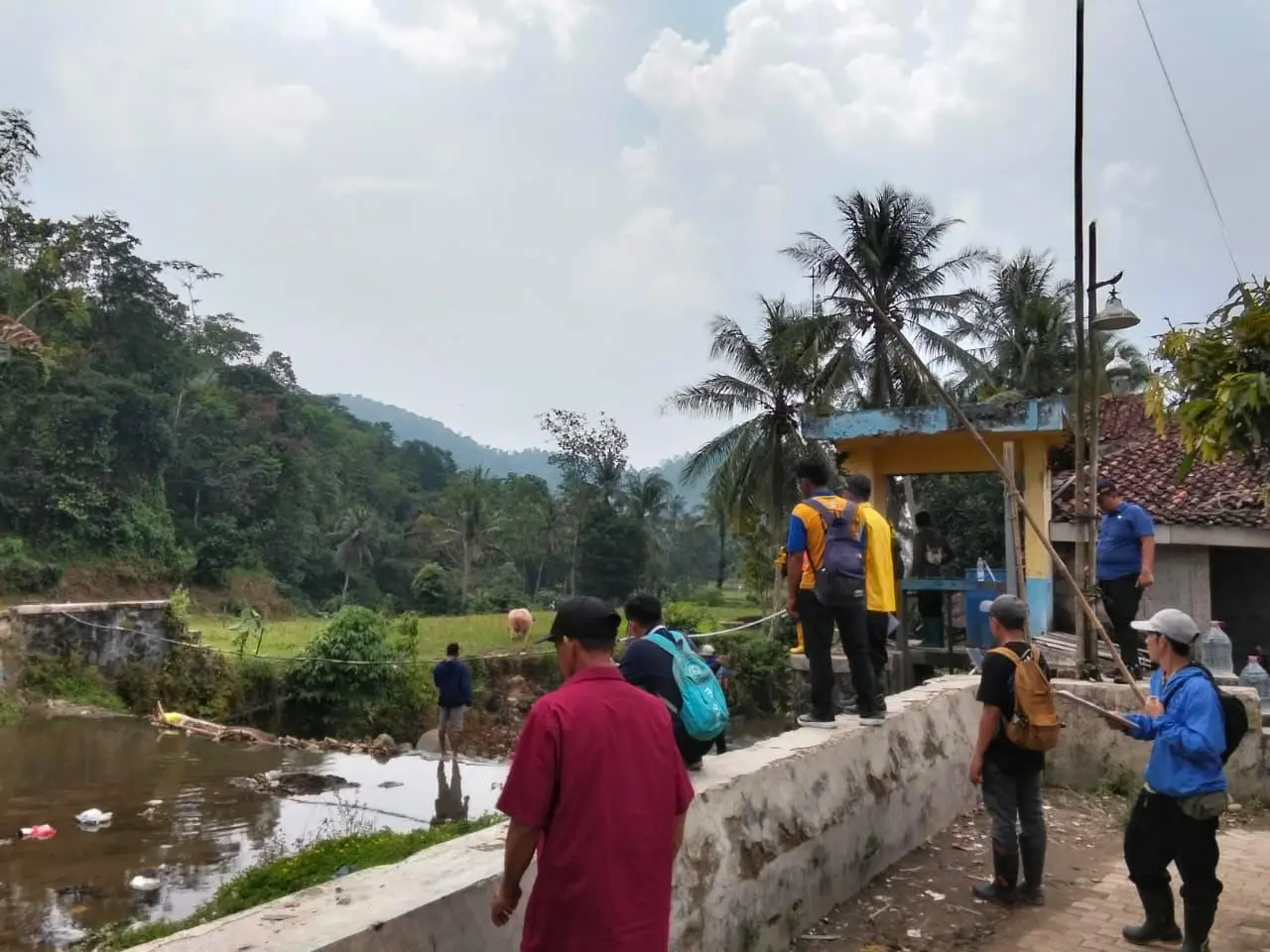 UPTD Infrastruktur Irigasi Wilayah V Jasinga Fokus Perbaikan Bendungan