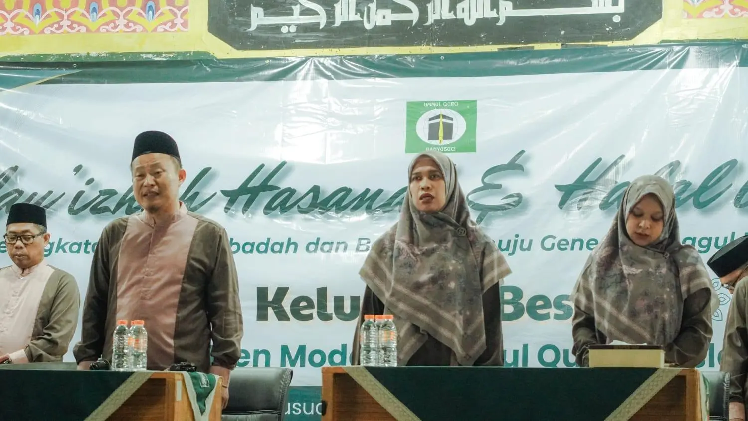 Keluarga Besar Pesantren Modern Ummul Quro Al-Islami Gelar Halal Bihalal