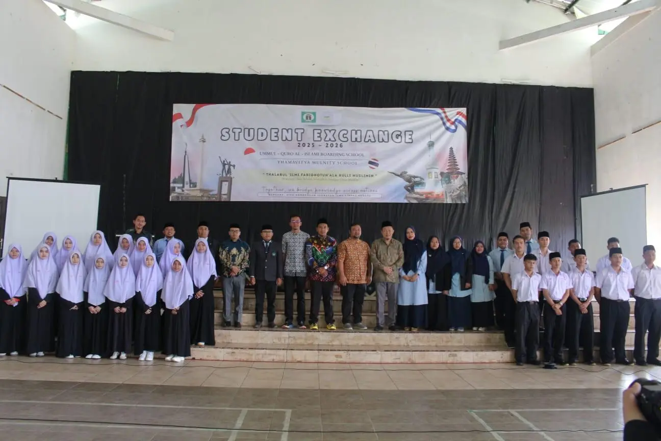 Pesantren Ummul Quro Al Islami Buka Kegiatan Student Exchange dengan Negara Thailand