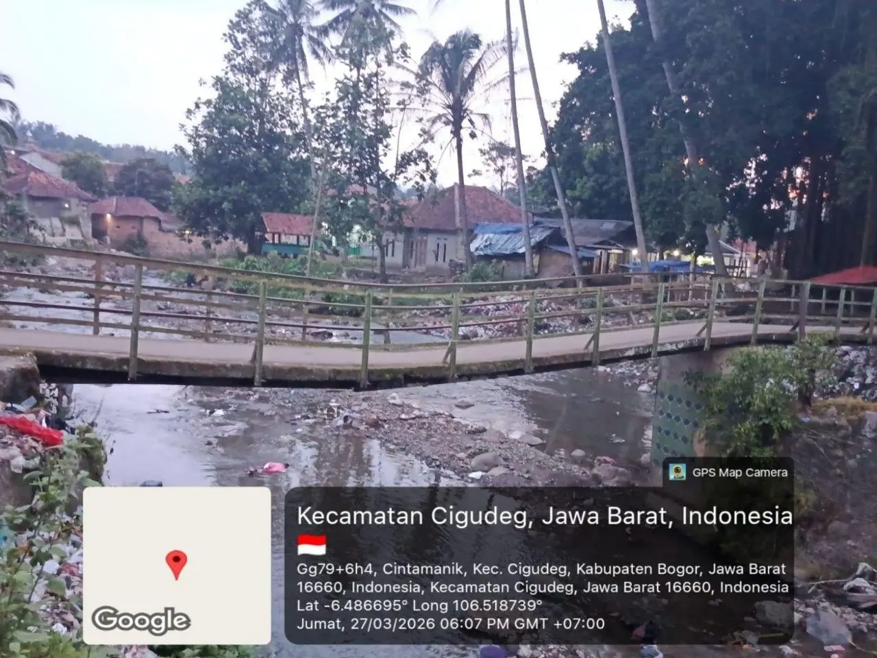 Kepala Desa Cintamanik Cigudeg Desak Pemkab Bogor Perbaiki Jembatan