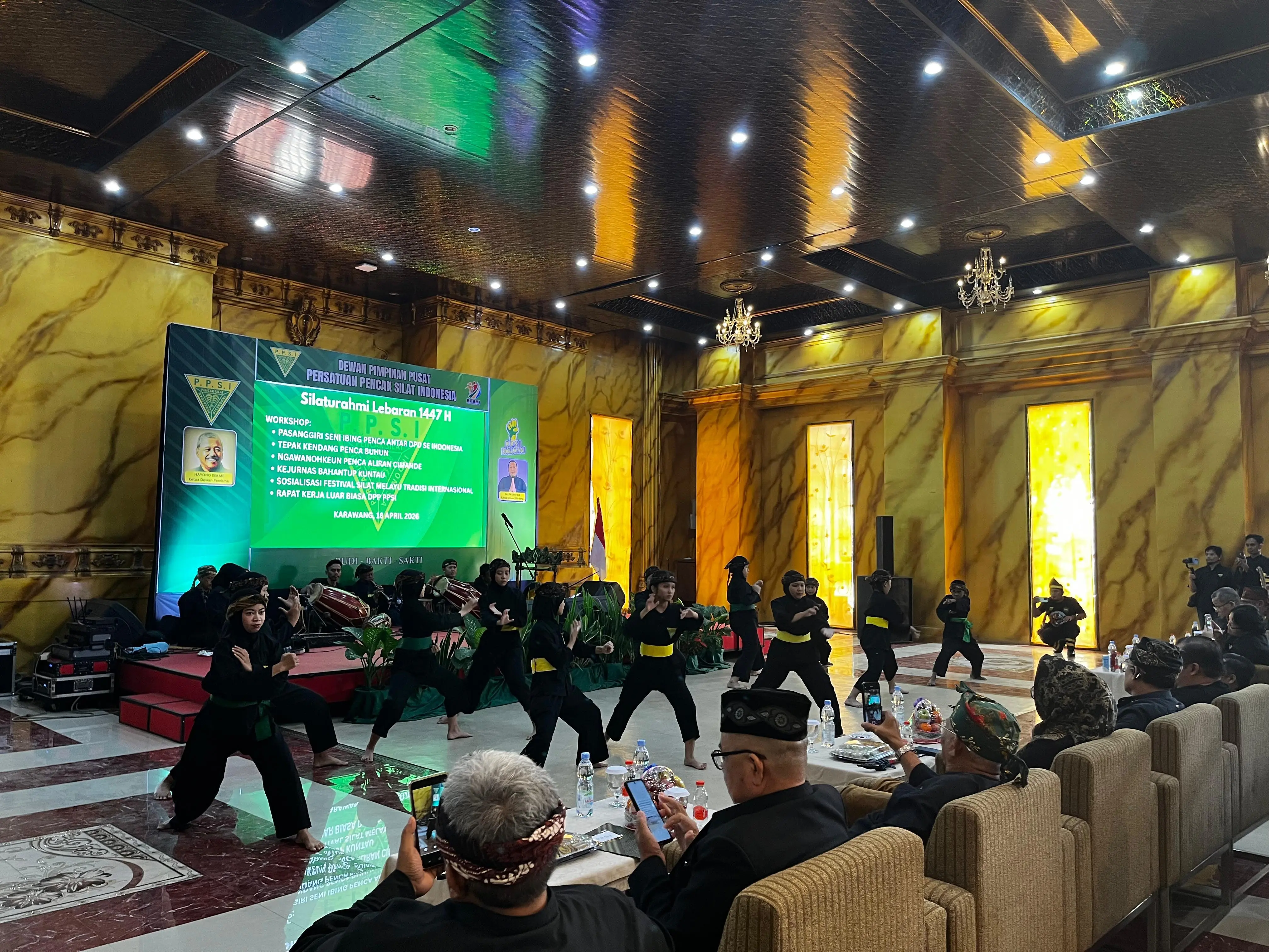 Halal bi Halal dan Workshop DPP PPSI jadi Momen Kebangkitan Seni Silat Nusantara