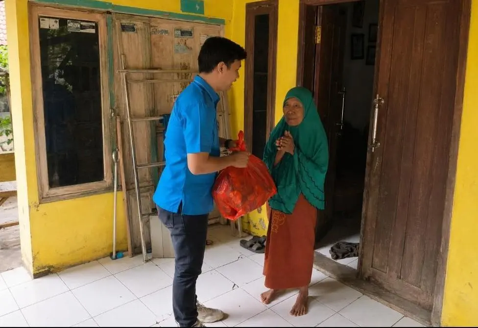 Gerak Cepat KNPI Cigudeg Bogor Bantu Warga Terdampak Banjir