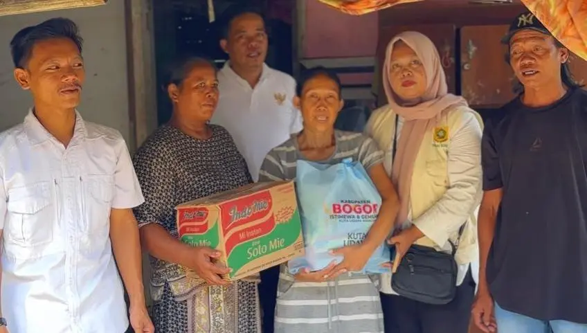 Bantuan Banjir di Desa Pangaur Jasinga Baru Sentuh 8 KK, 37 Keluarga Lain Masih Menunggu
