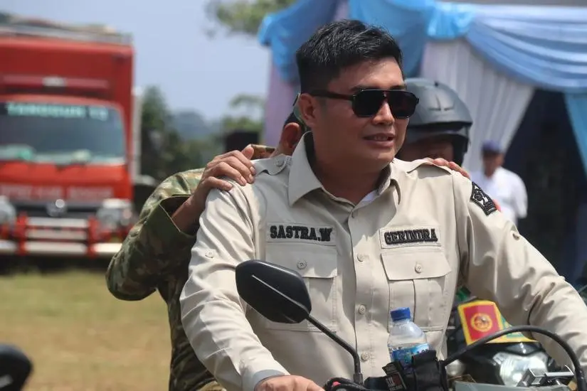 Hadiri TMMD ke-128 di Cigudeg, Ketua DPRD Kabupaten Bogor: Jalan Desa Harus Prioritas