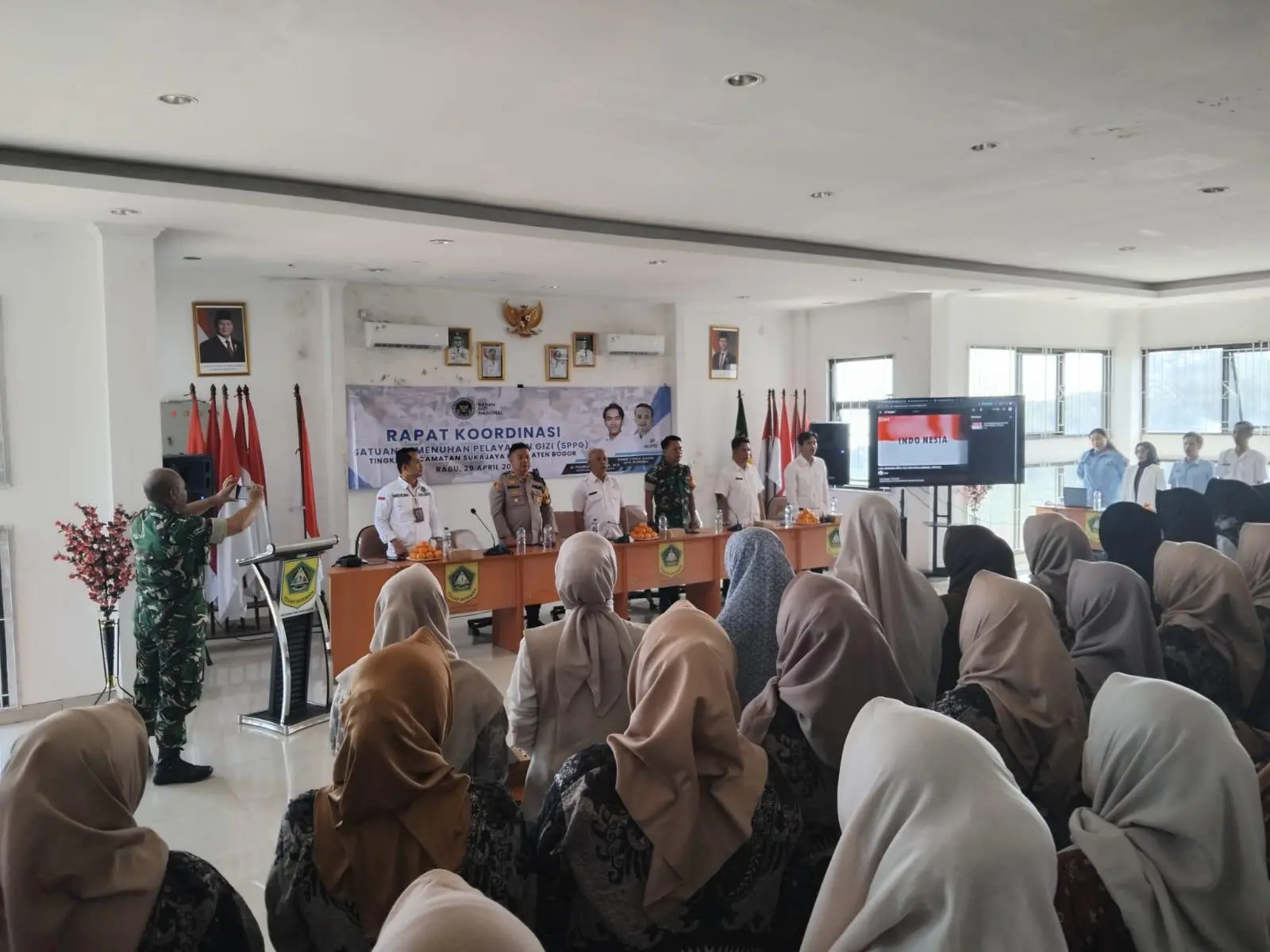 Kecamatan Sukajaya Bogor Gelar Rakor SPPG Bahas Evaluasi MBG