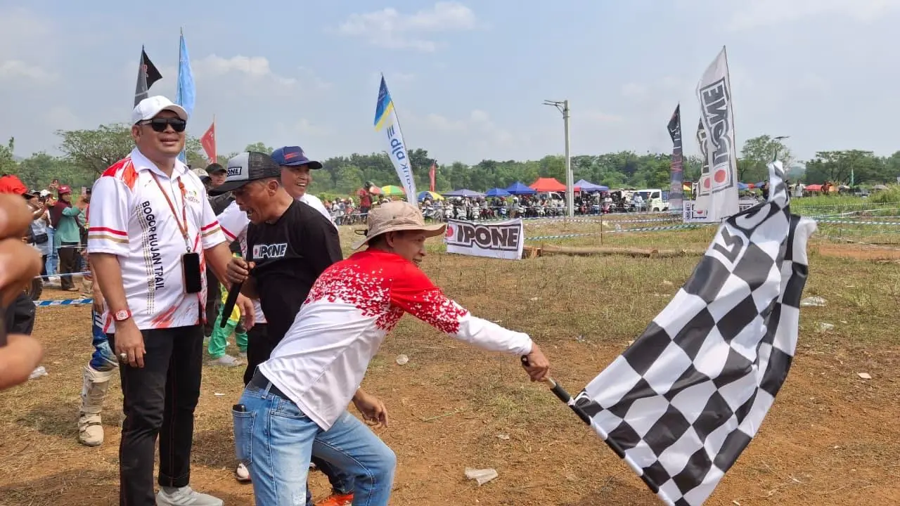 Jaro Ade Sebut Bogor Hujan Trail Dorong Perkonomian Lokal Tumbuh Maju