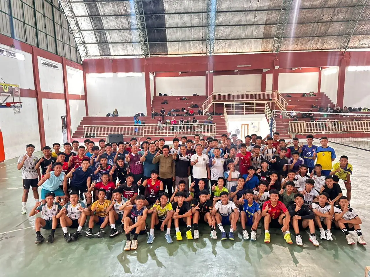 Sambut Popwilda Jawa Barat, Dispora dan PBVSI Kabupaten Bogor Gelar Seleksi Atlet Bola Voli Putra